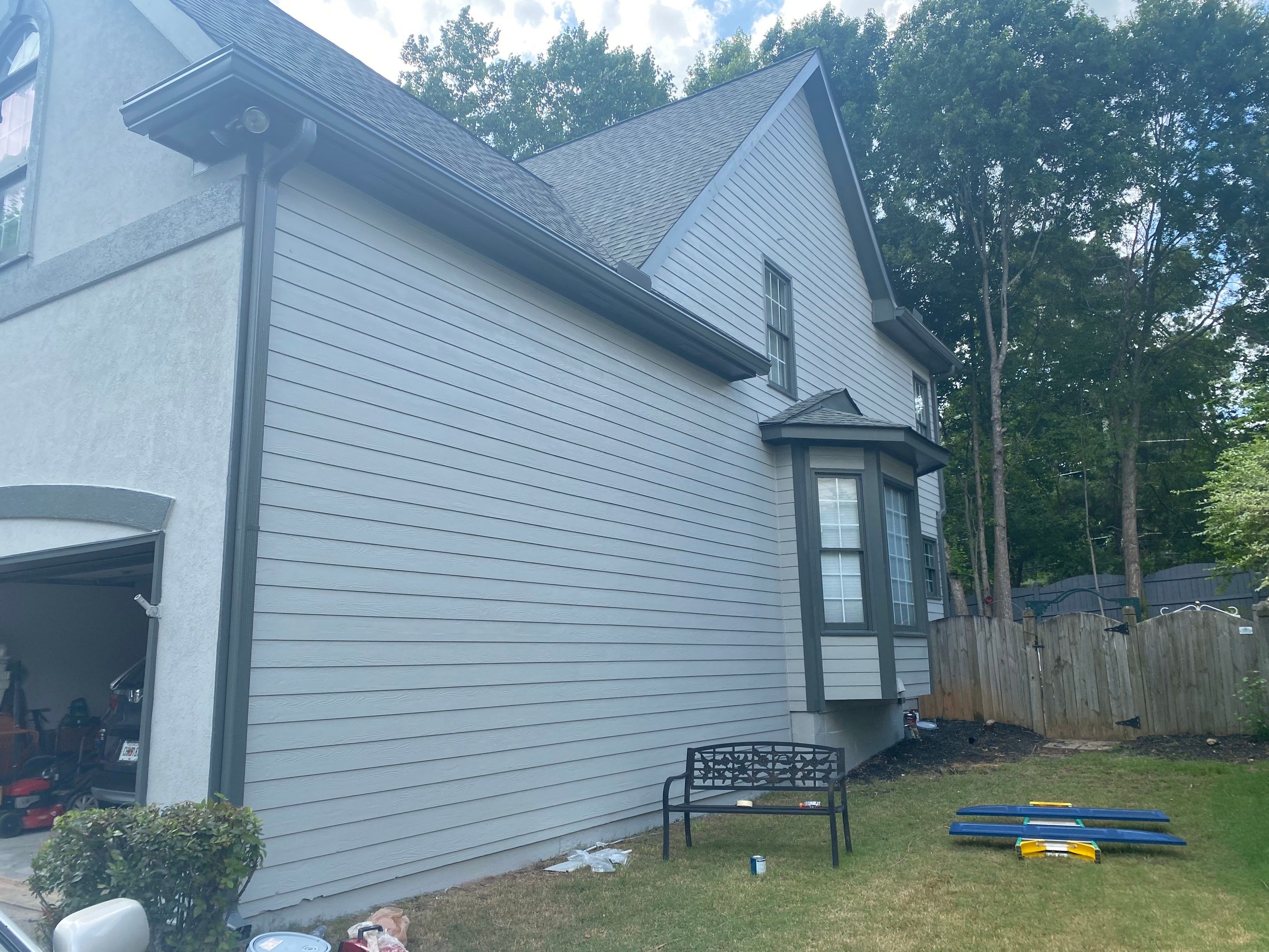 Exterior Residential Painting and Siding Refresh in Marietta by Swift Home Renovations