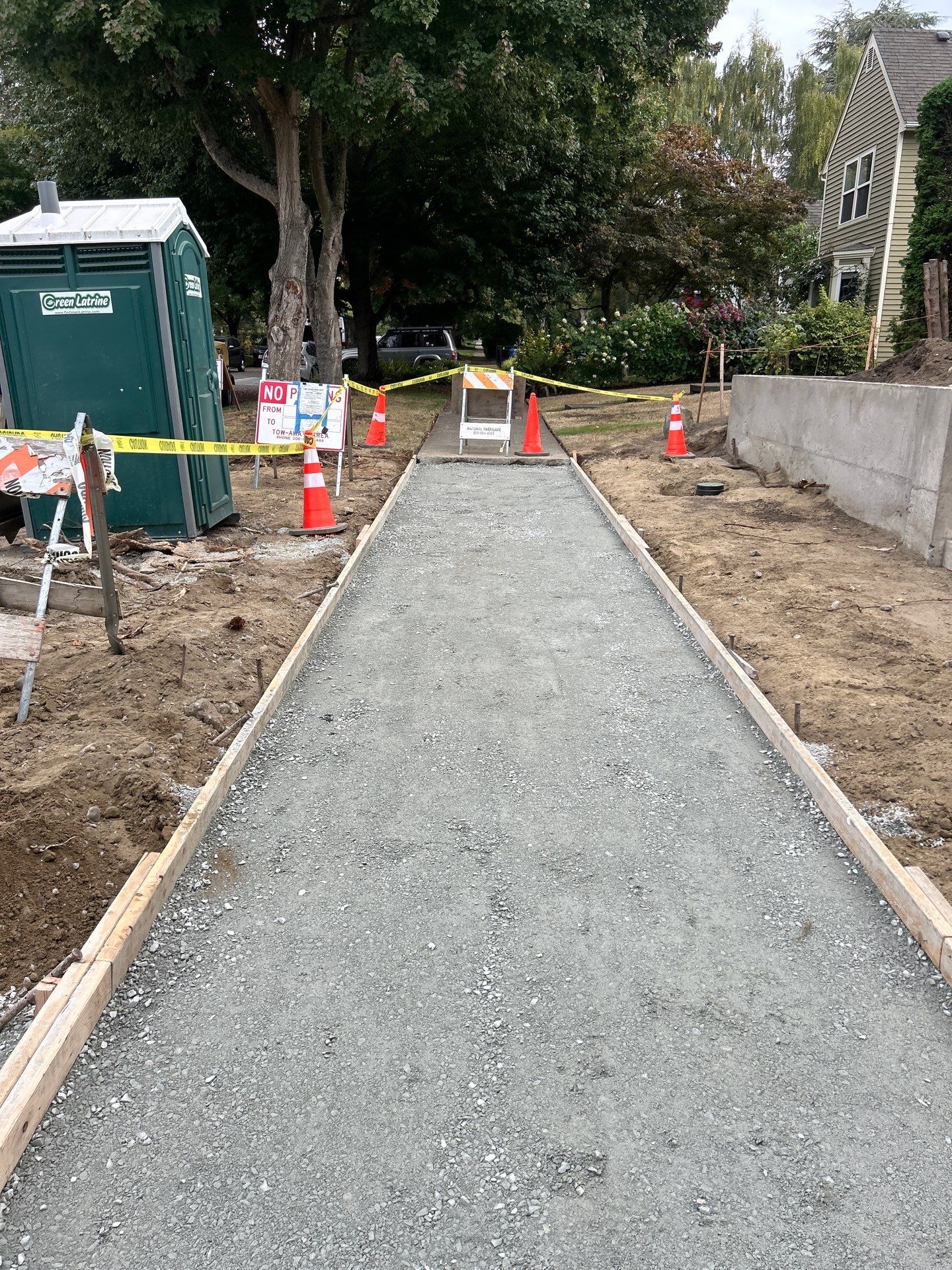 David | Concrete Sidewalk by Jireh Asphalt & Concrete Inc 