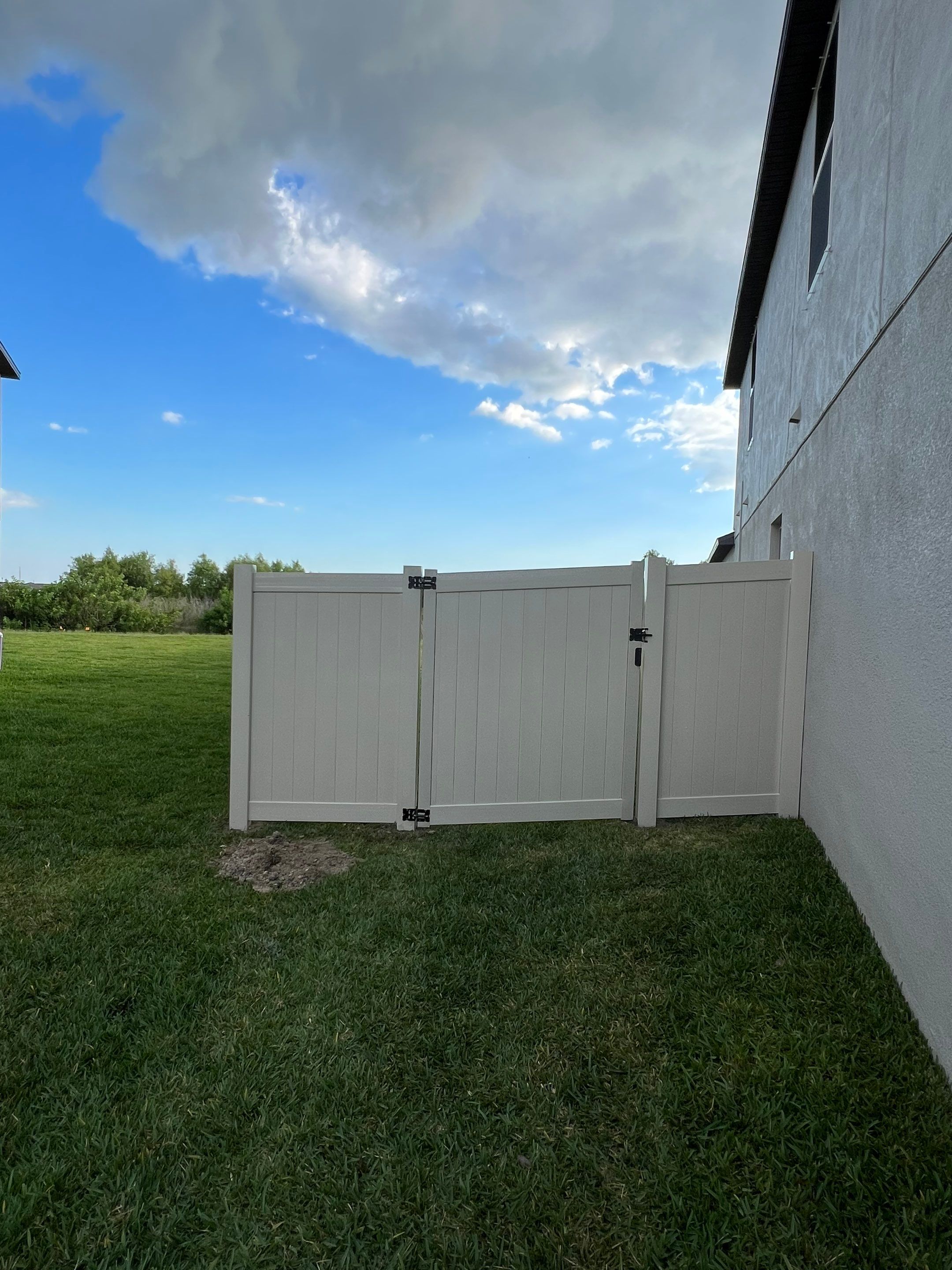 Apollo Beach, FL 6ft. Tall Tan Vinyl Privacy Fence by Asap fence and gates, LLC