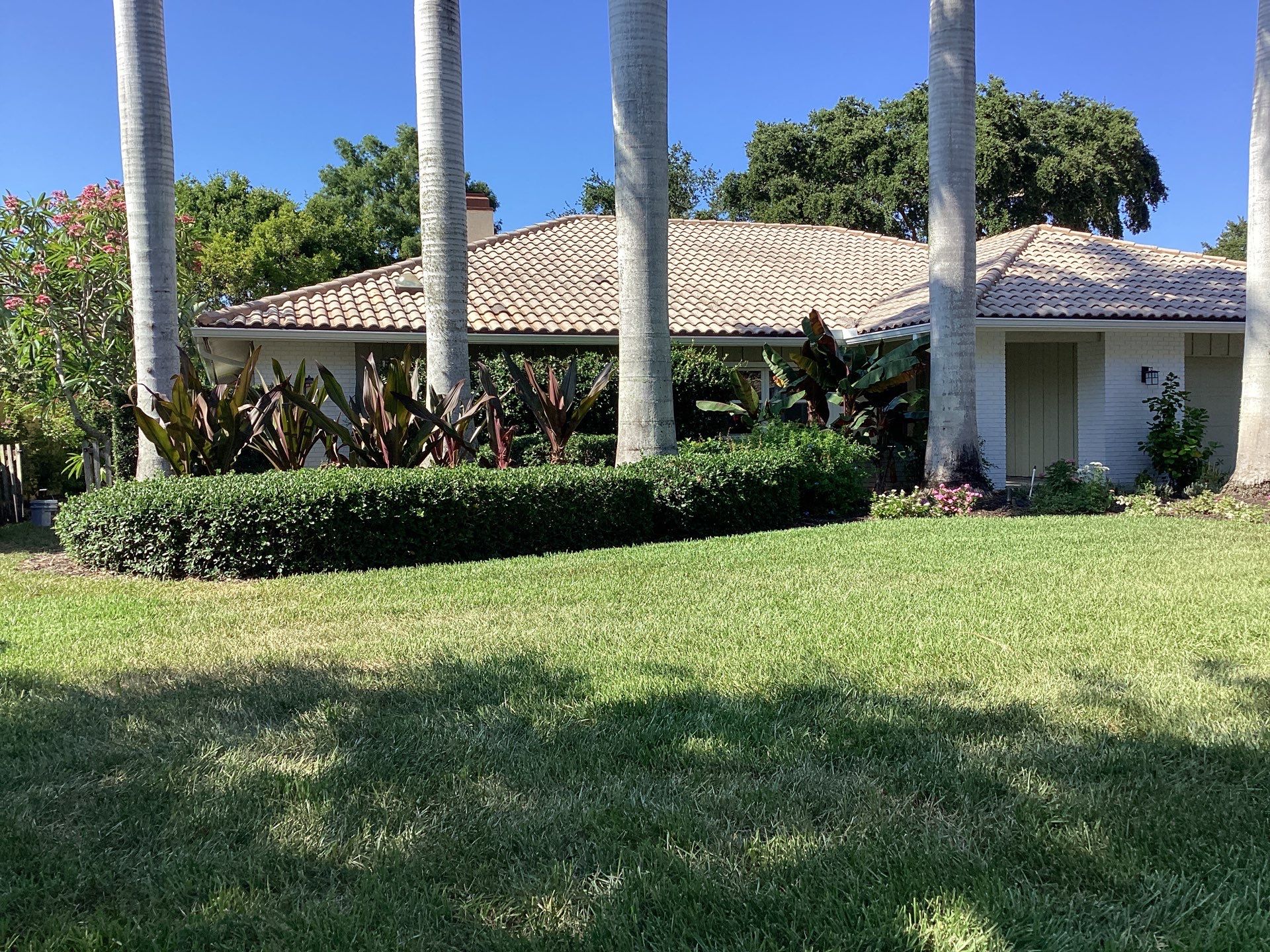 White Gutter Installation in Sarasota FL by Gutter Professors