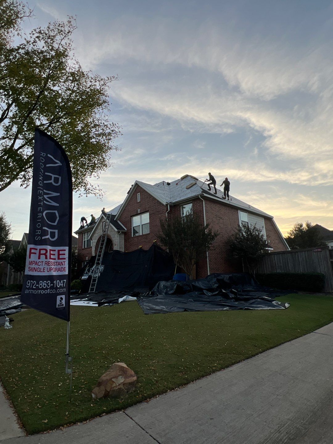 Project in Plano by Armor Roofing | Exteriors