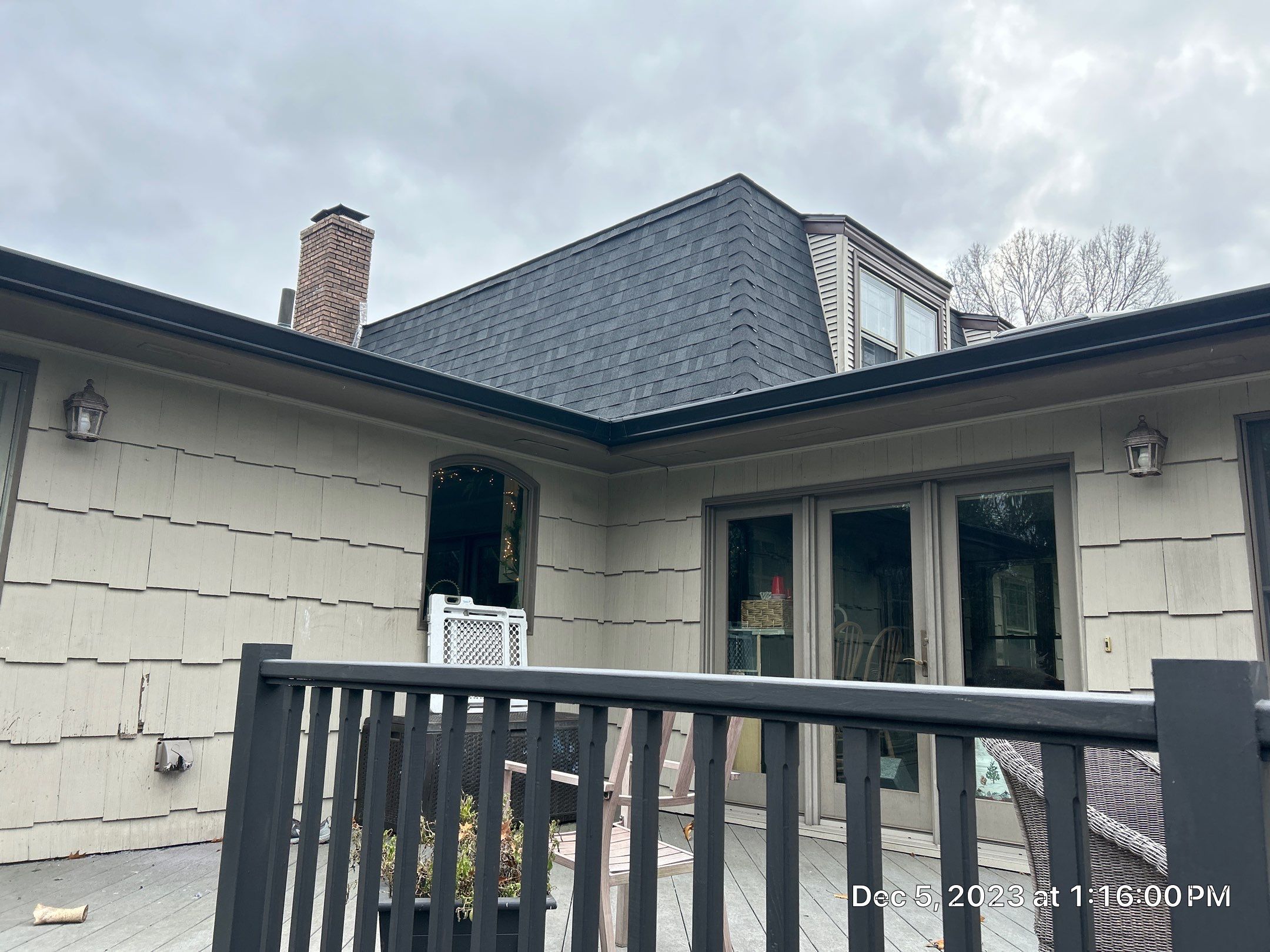 Residential Roofing Installation using Owens Corning TruDefinition Onyx Black by A Plus Exterior