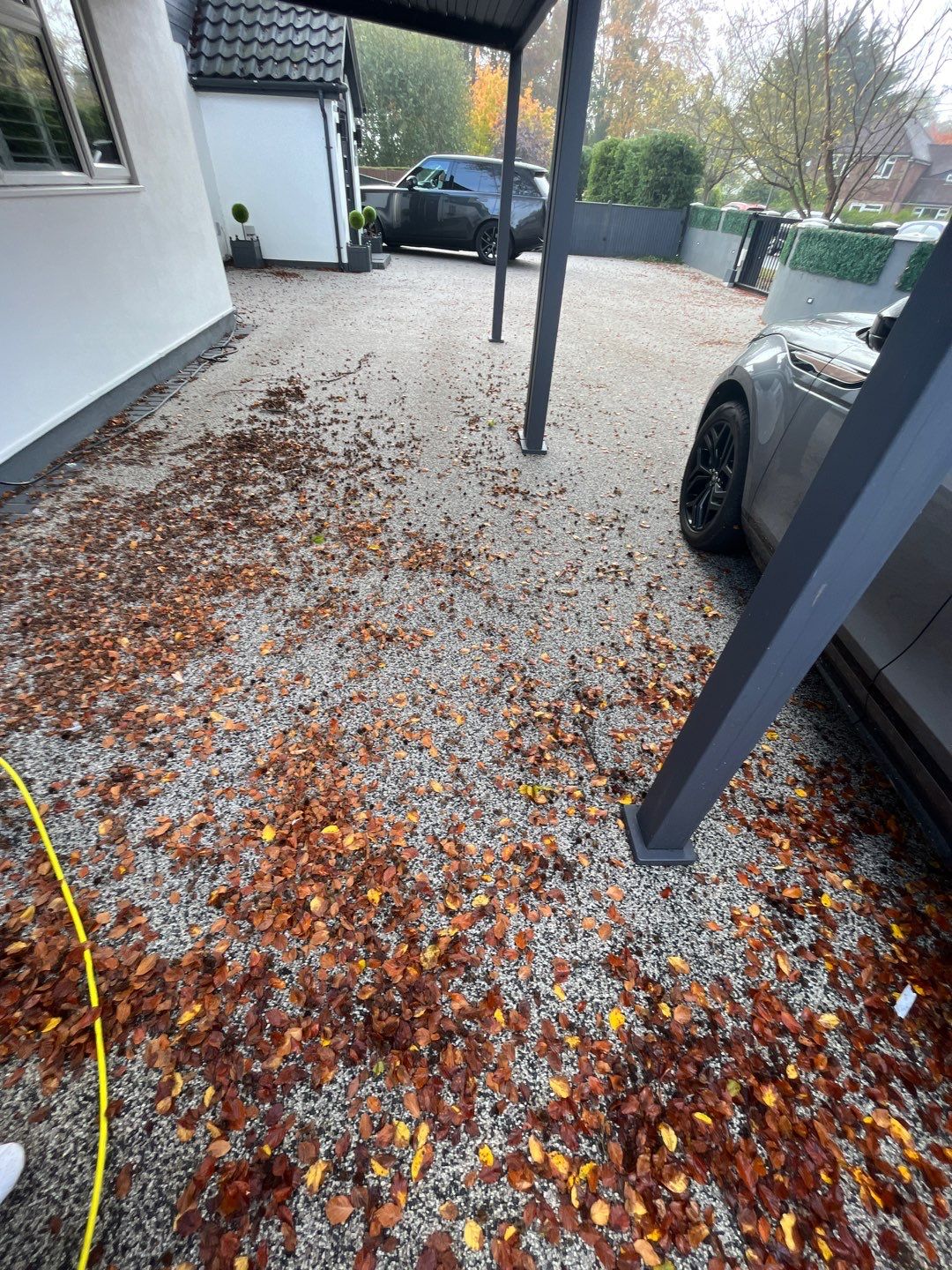Exterior Clean - Drive - Patio - Paths using Honda 15lpm Low Pressure Washing Machine by Ges Exterior Cleaning ltd