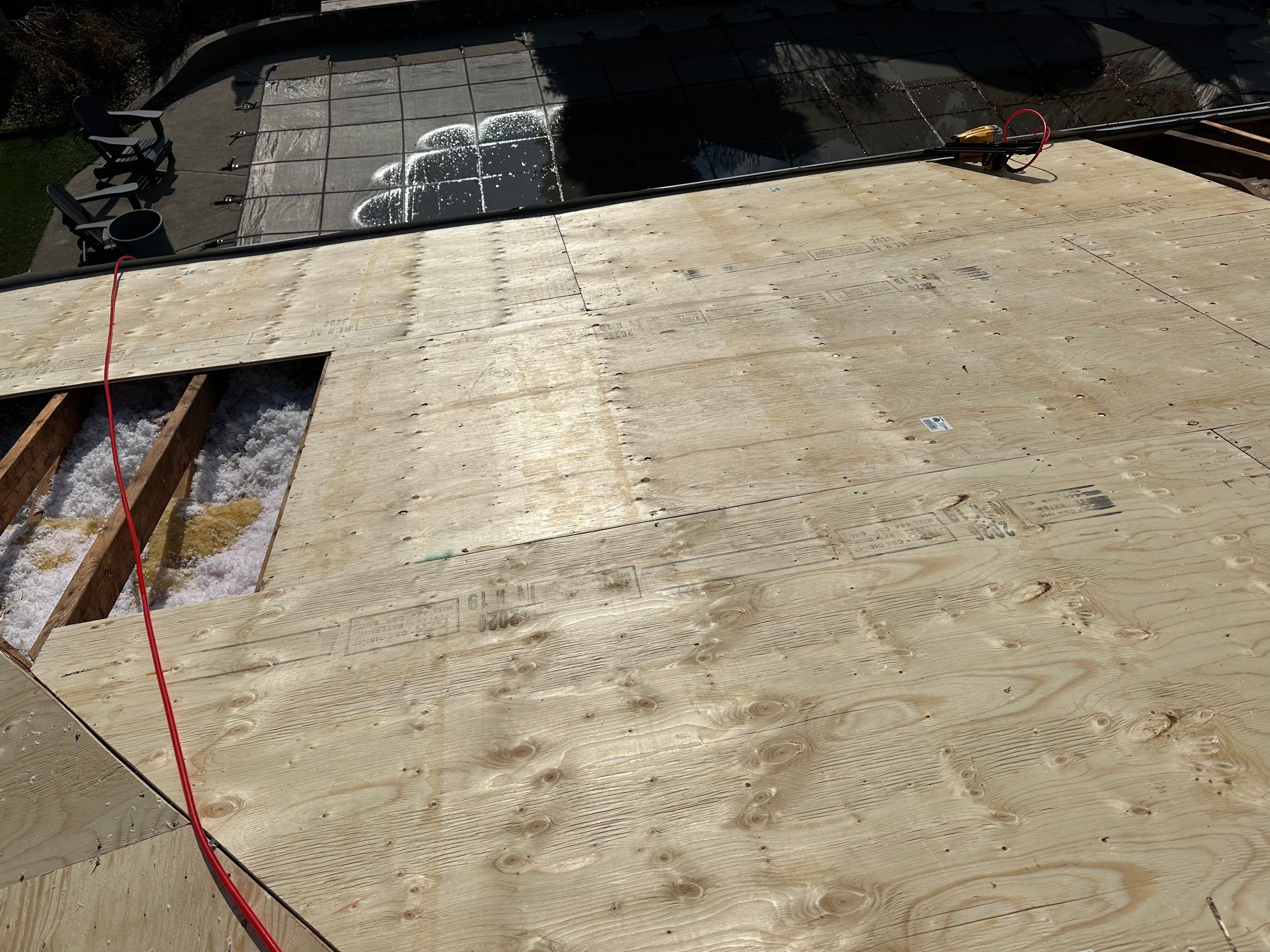 Project in Burlington by The Roofing Crew