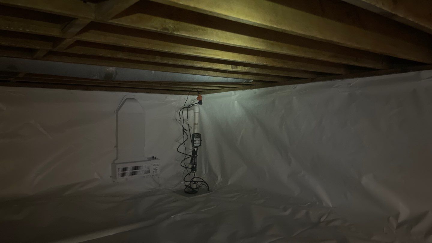 Crawl Space Project and Encapsulation by Toledo Basement Repair 