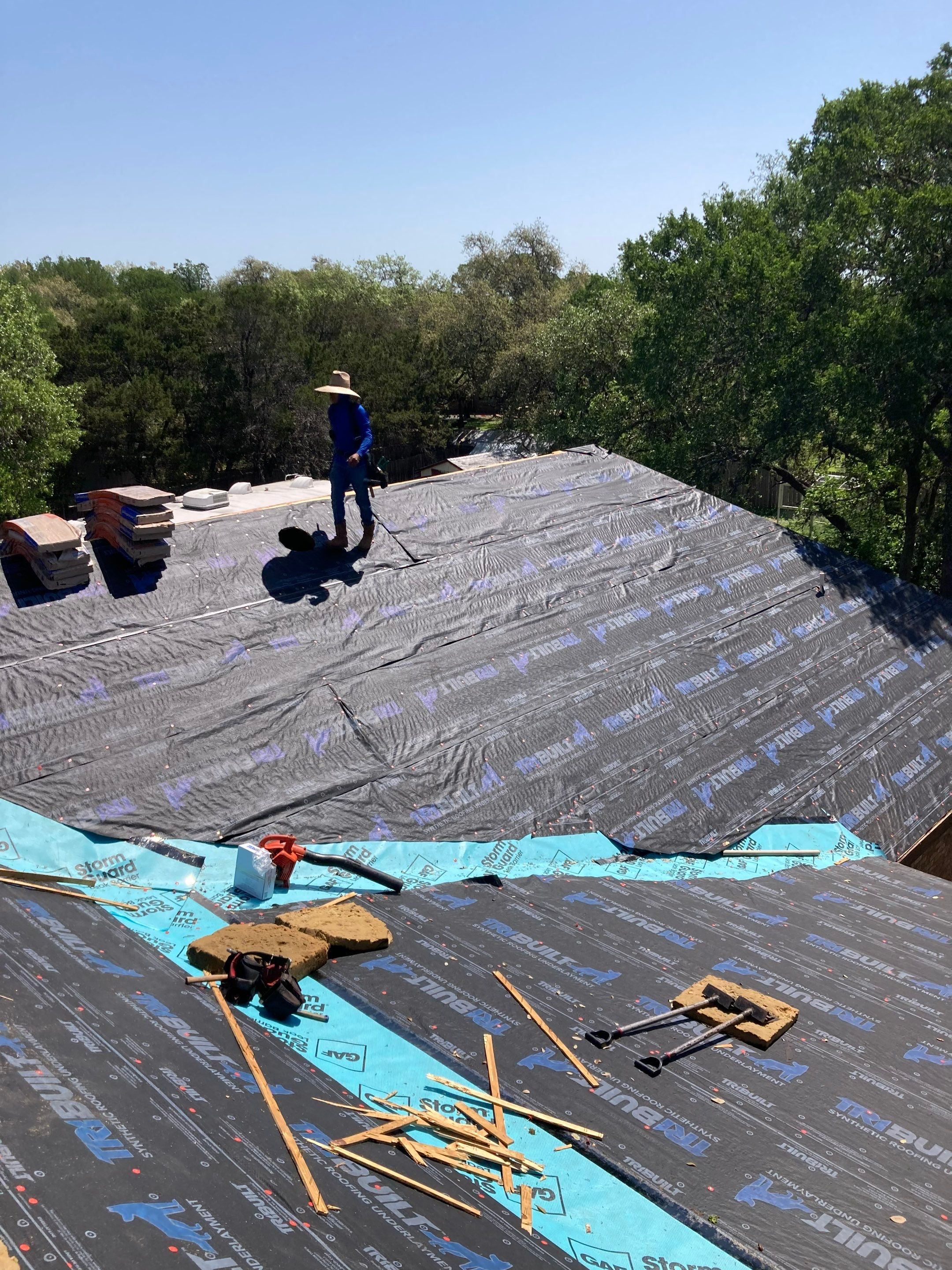 Project in New Braunfels by Rhino Roofing and General Contracting, LLC
