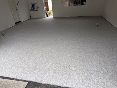 Mount Everest Epoxy Garage Floor Coating in Atascadero
