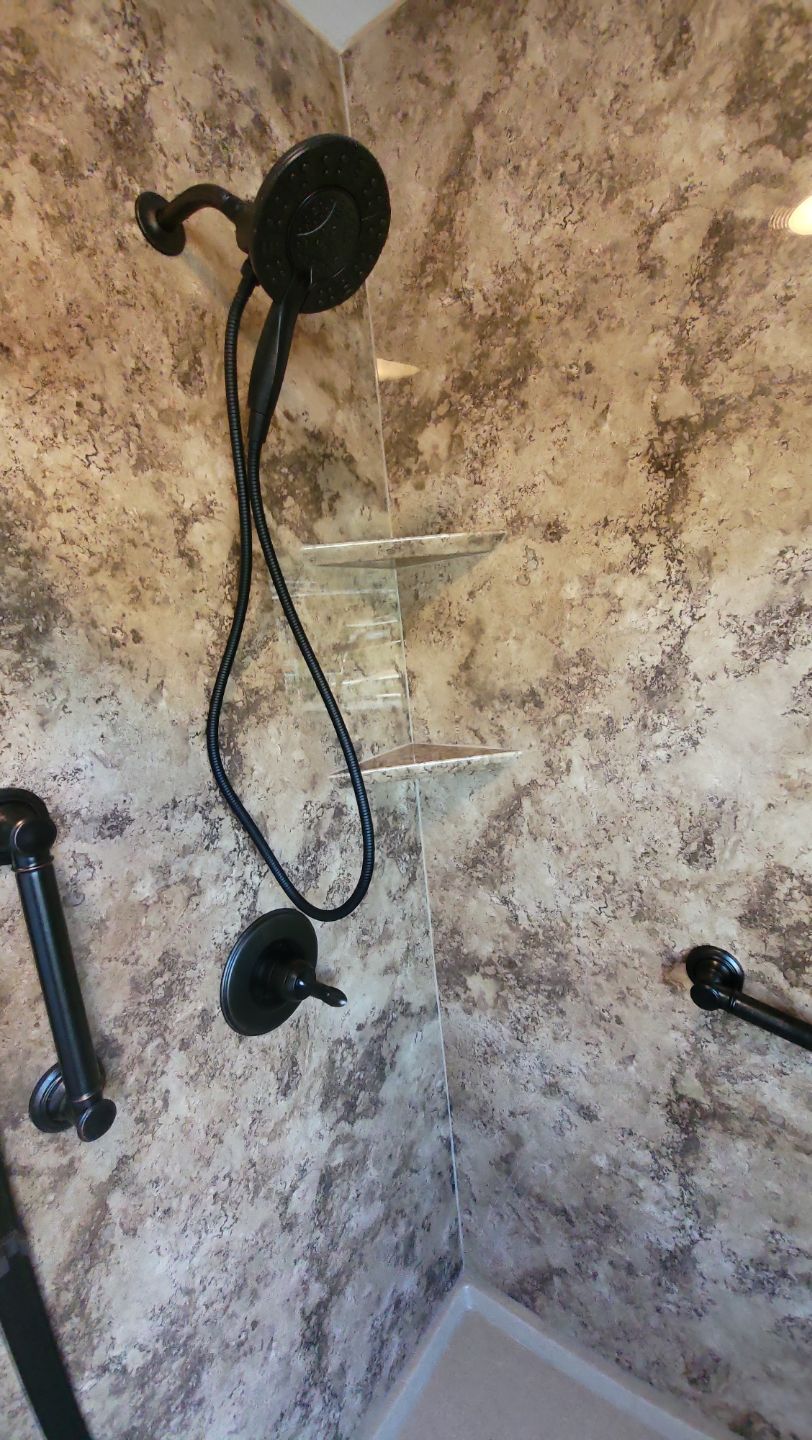 Tub to Walk-In Shower in Schohaire, NY  by Yankee Home Improvement