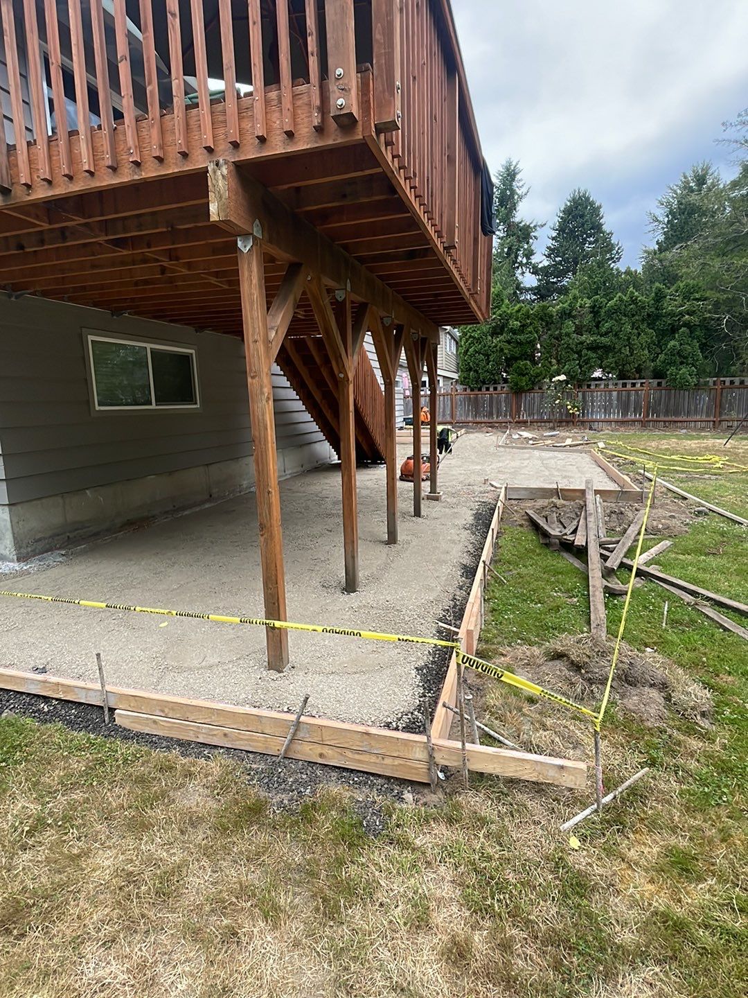 Chris | Stamped Concrete Patio, Walkway & Steps by Jireh Asphalt & Concrete Inc 