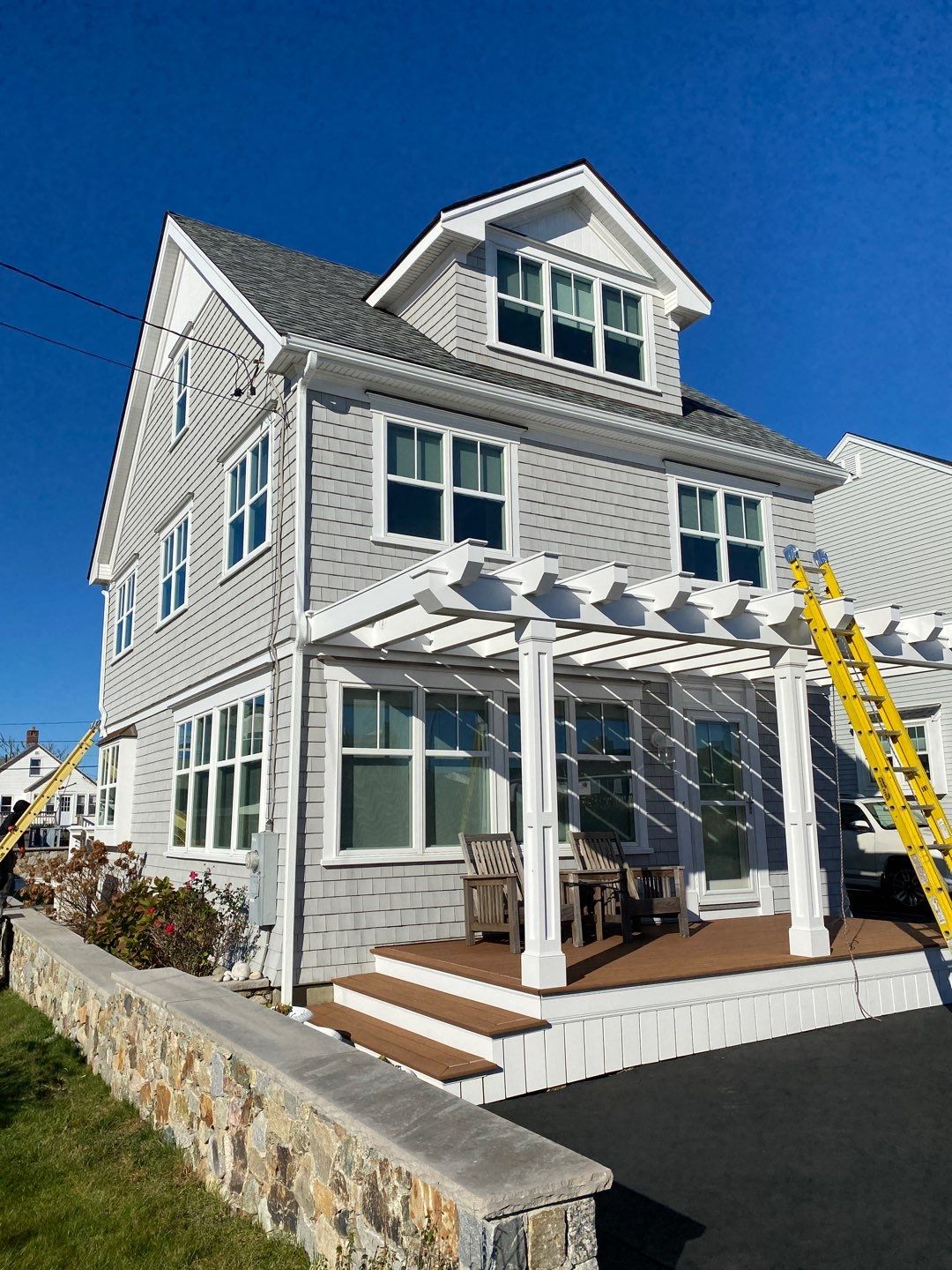 Humarock, Ma Gutter Installation using 5" K-Style Aluminum Gutter by Gutter Pro Enterprises