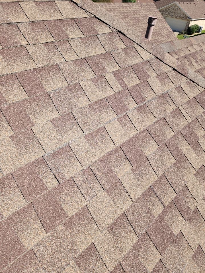 Insurance Claim Roof and Gutters using GAF Timberline HD Barkwood by Tex-Line Roofing