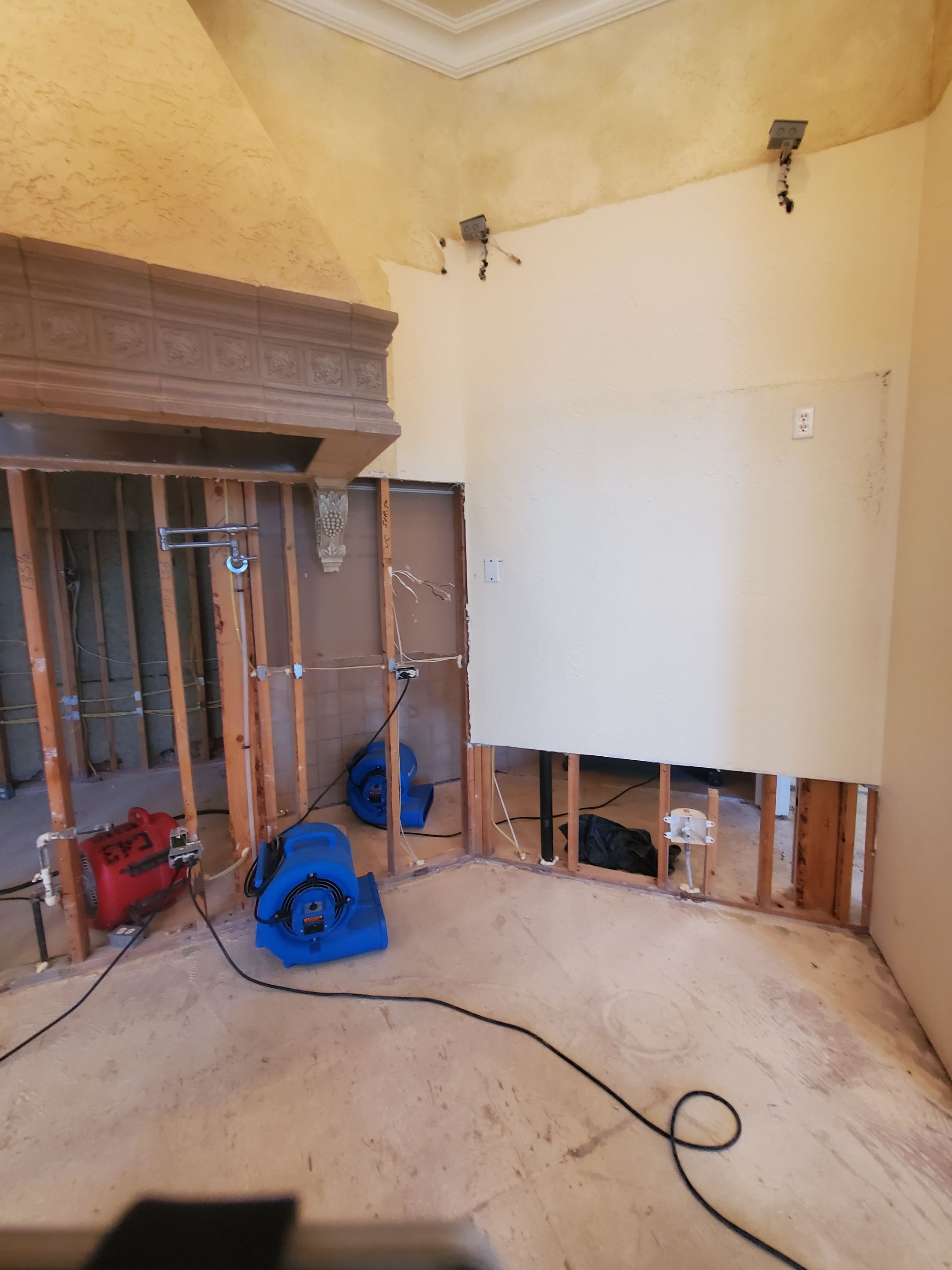 Property Affected by Severe Water Damage by Construction Now LLC