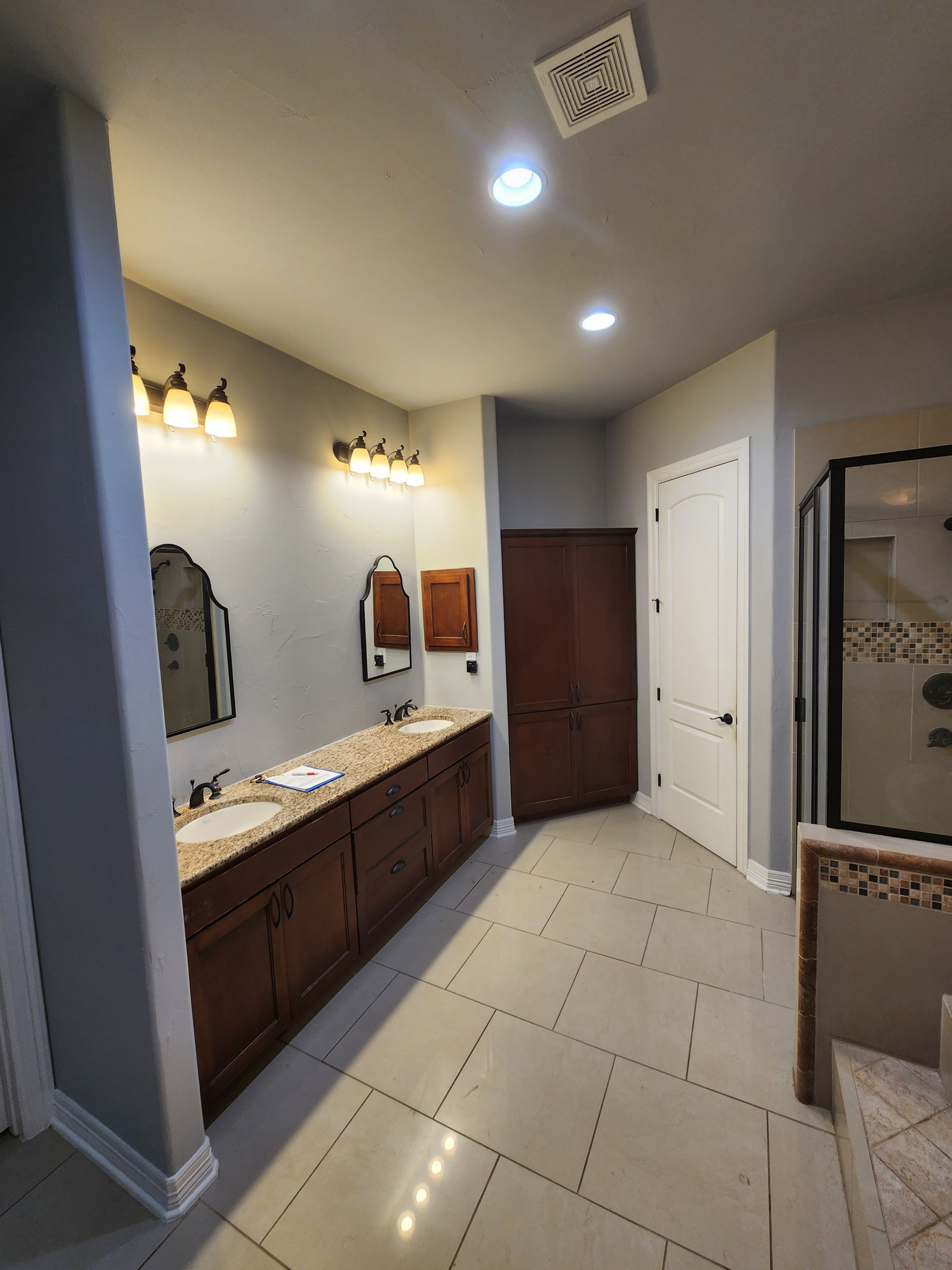 San Antonio Bathroom Remodel with Black Free-Standing Tub by Legacy Bath and Kitchen 