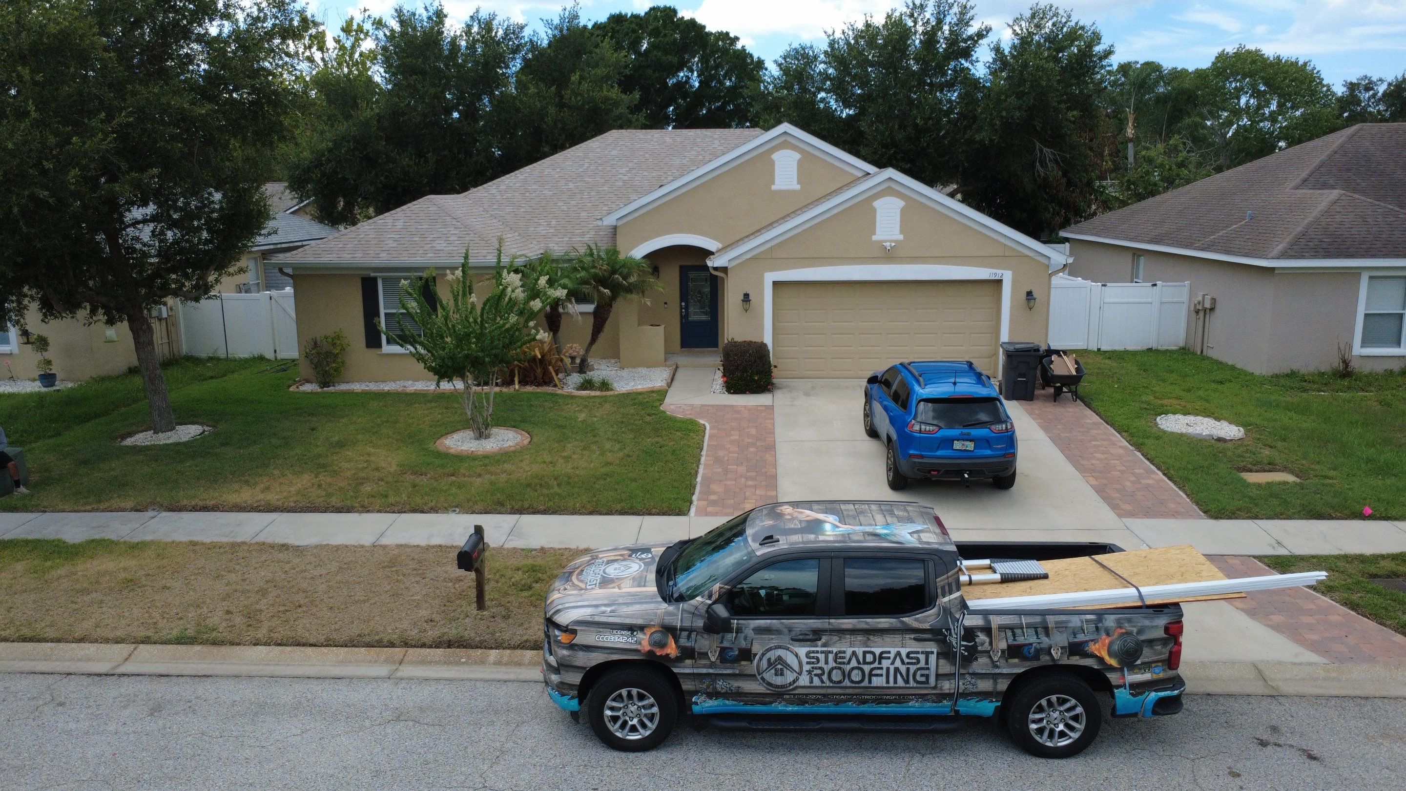 Roof Replacement in Riverview, FL by Steadfast Roofing 