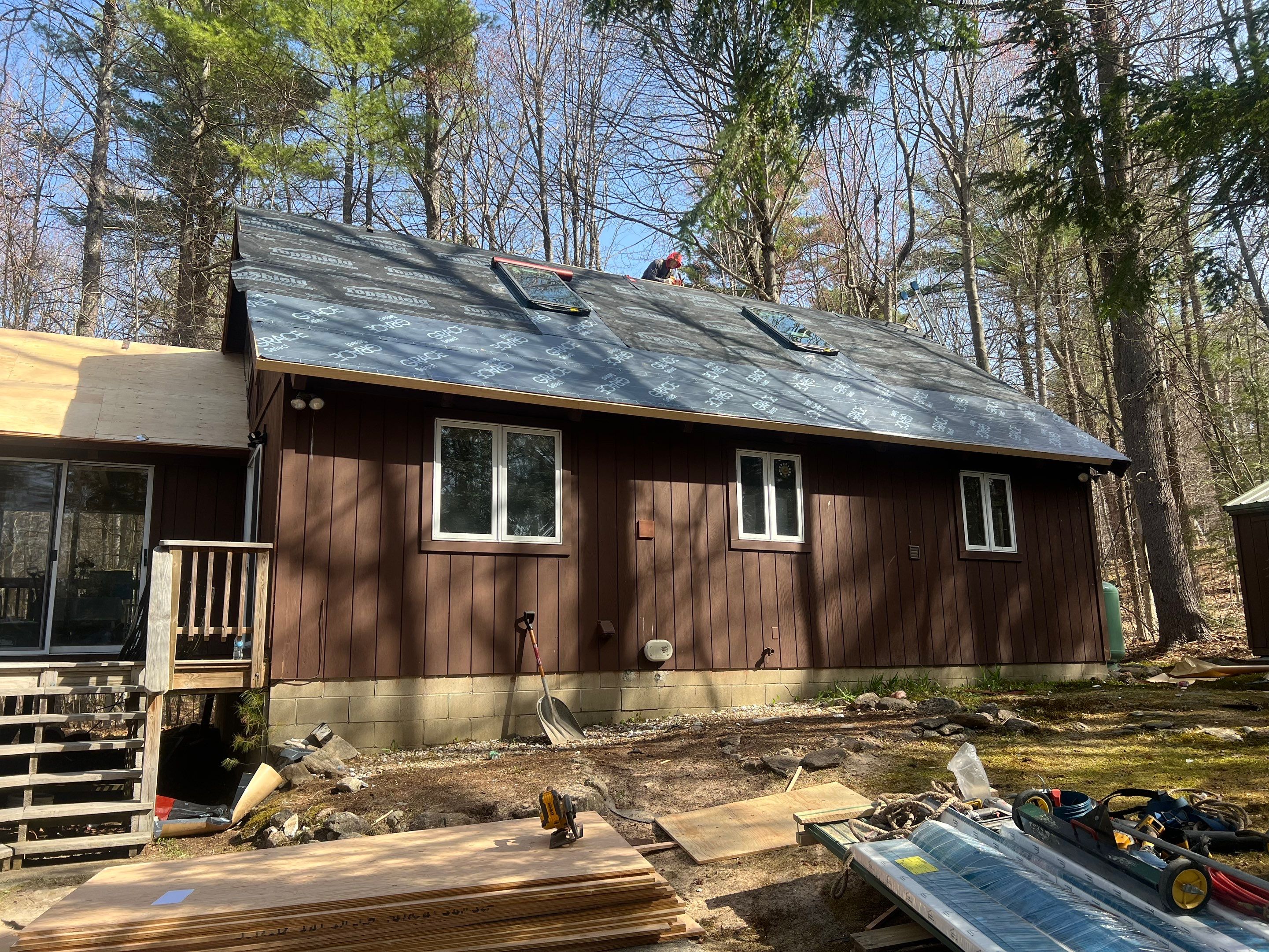 Metal Roof In Moultonborough, NH by Tall pine roofing