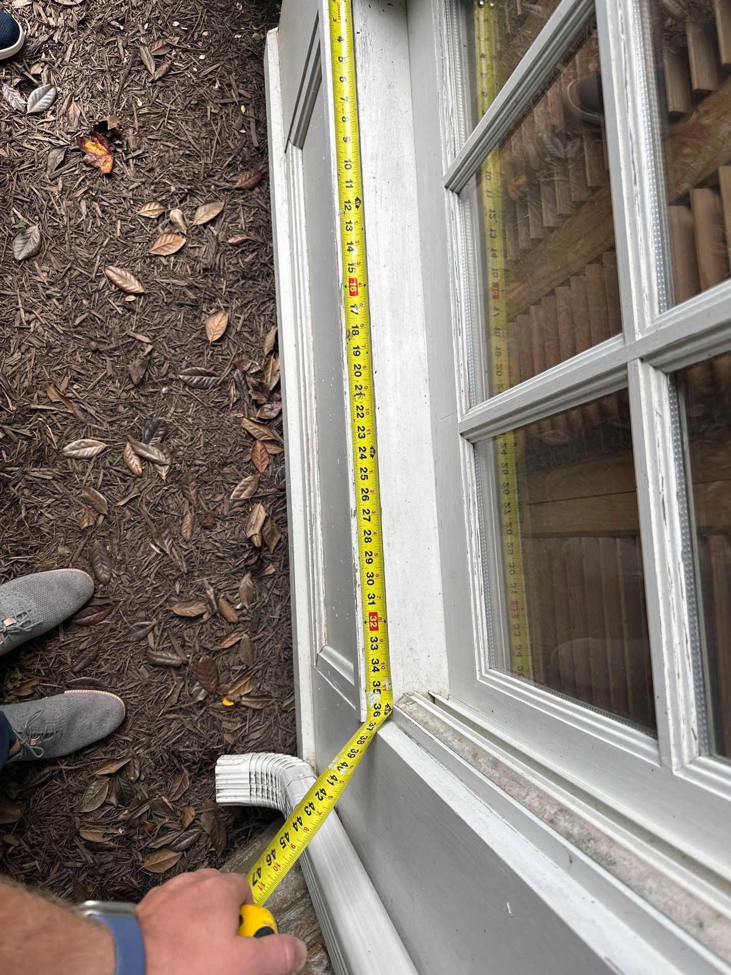 Custom Multi-Pane Window Replacement on Maryland Stone Residence by Forbes Design Center