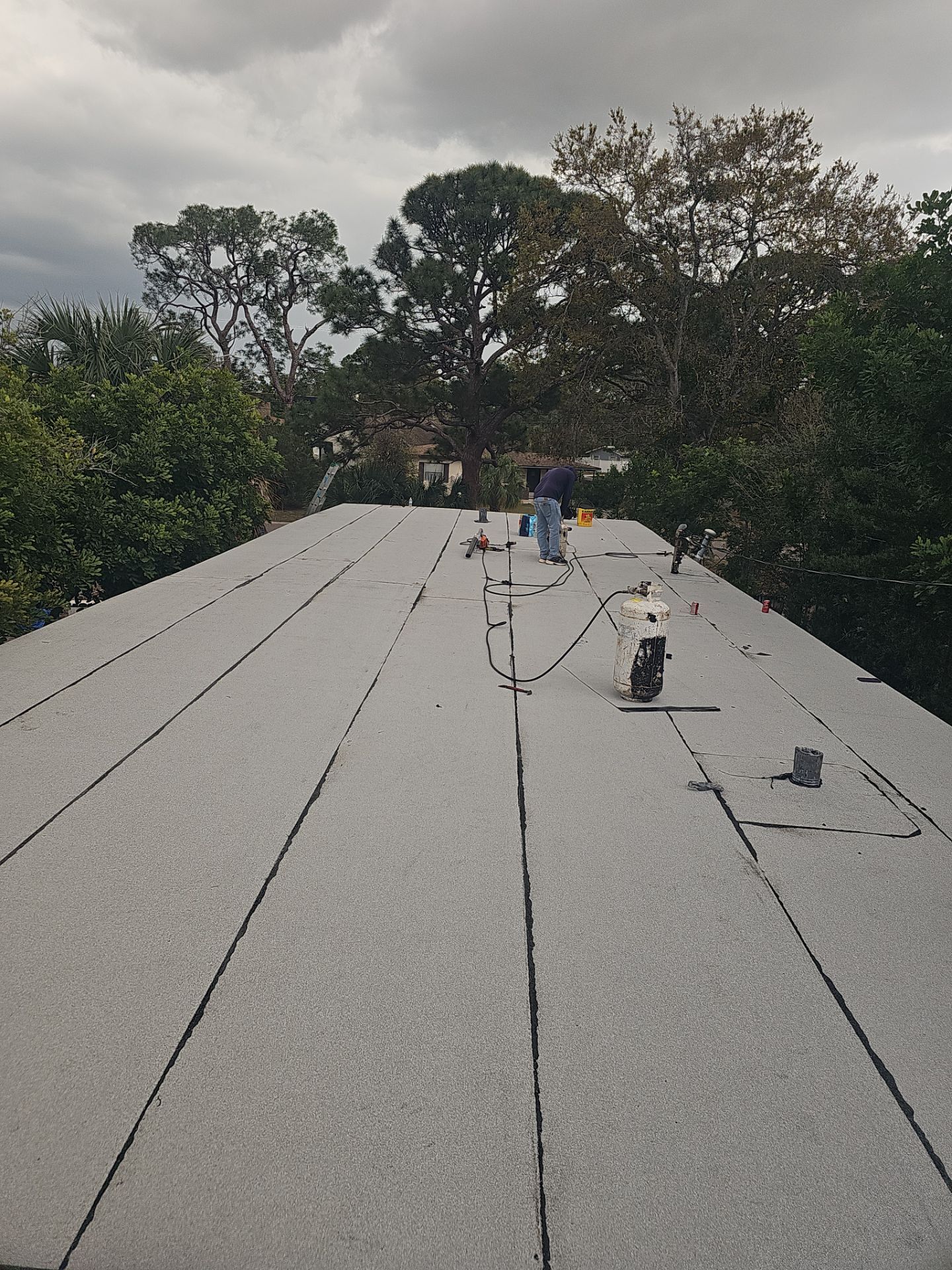 Project in St. Petersburg 33703 by Mitchell Roofing Company LLC