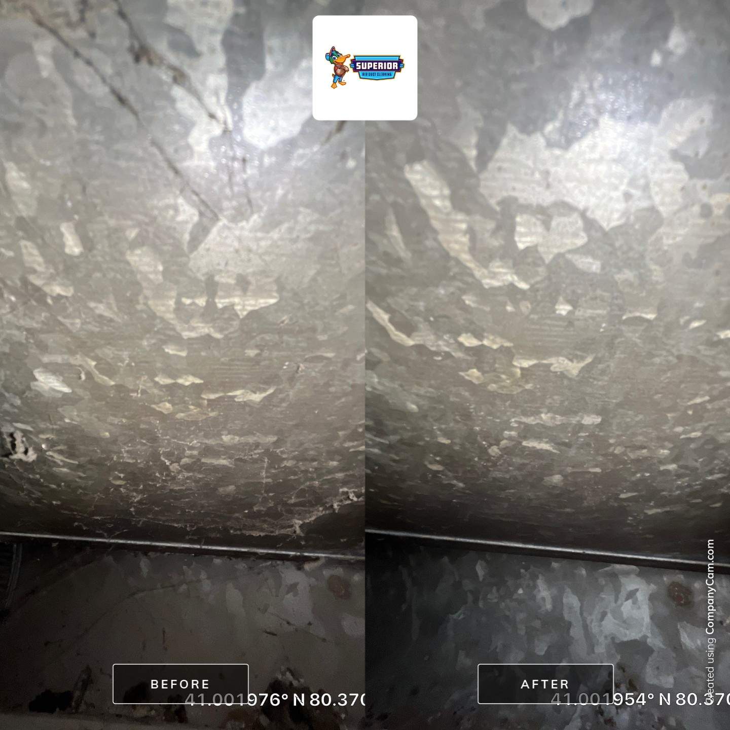 Air Duct Cleaning With a Vacuum Truck in New Castle, PA by Superior Air Duct Cleaning