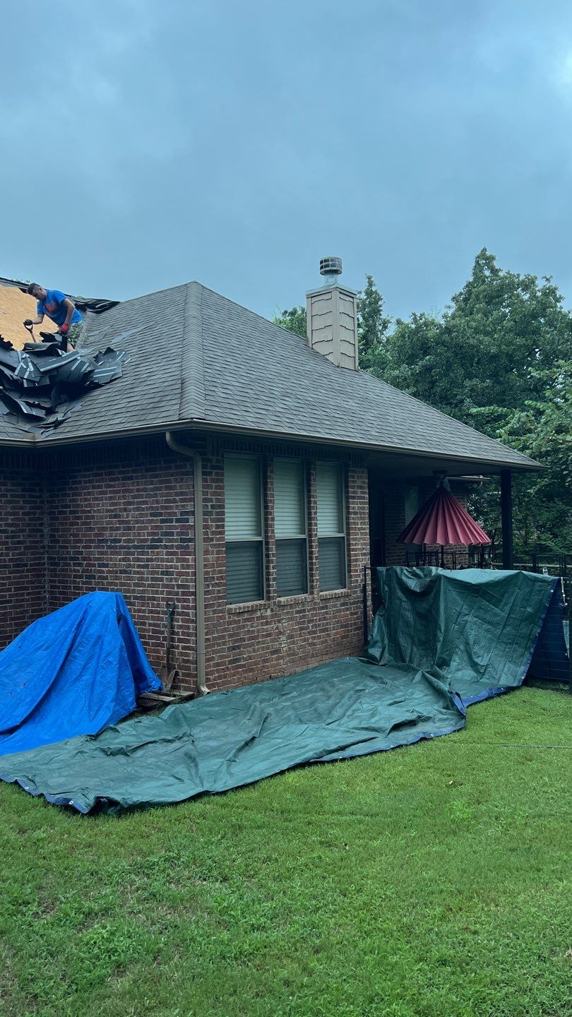 Residential Roofing Installation using GAF Natural Shadow  by A & H Roofing and Contracting