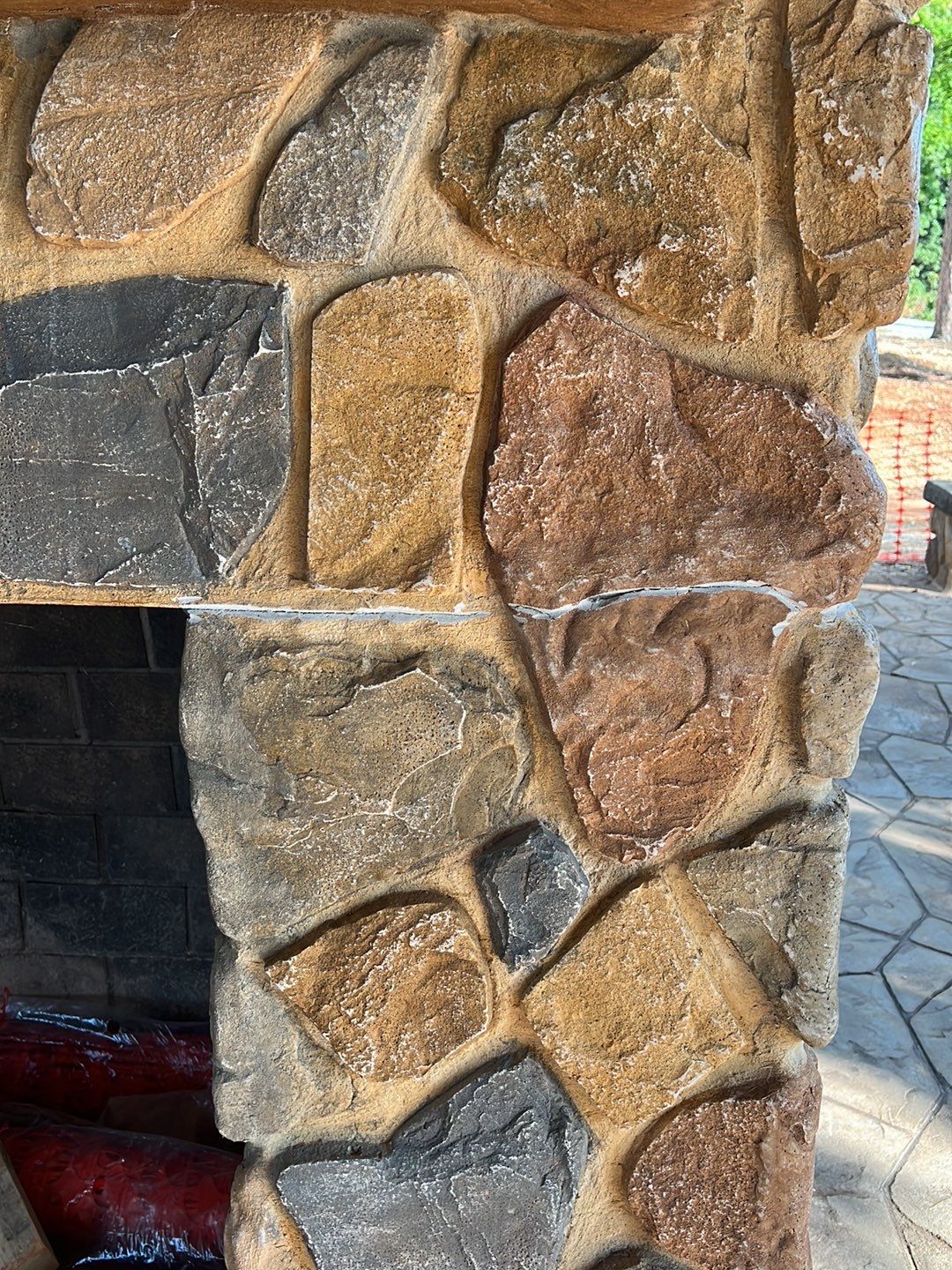 Stamped Concrete Pavilion Slab by Xtreme Concrete Services