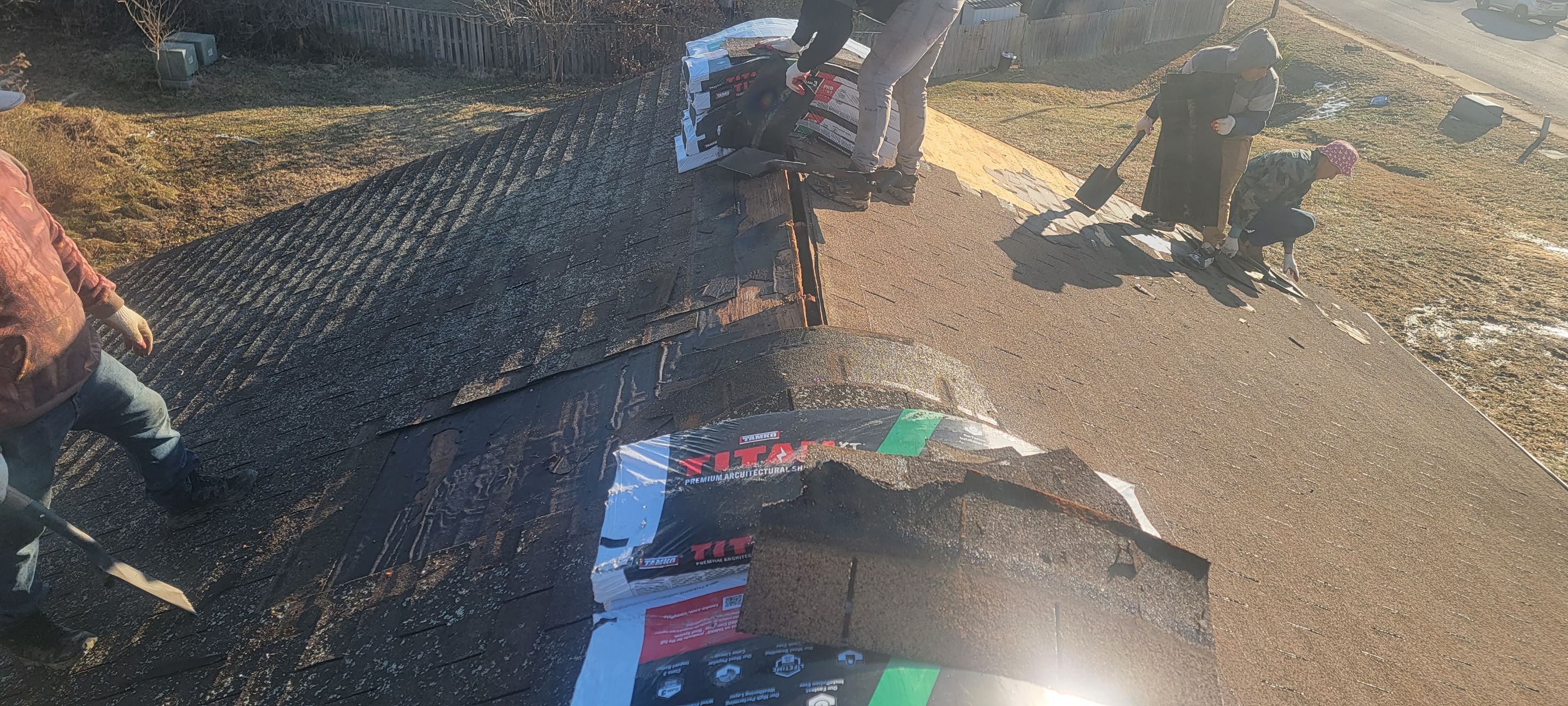 Roof Installation using Tamko Hp Titan XT by ExteriorPros