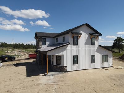 Steel siding installation on a new construction home!