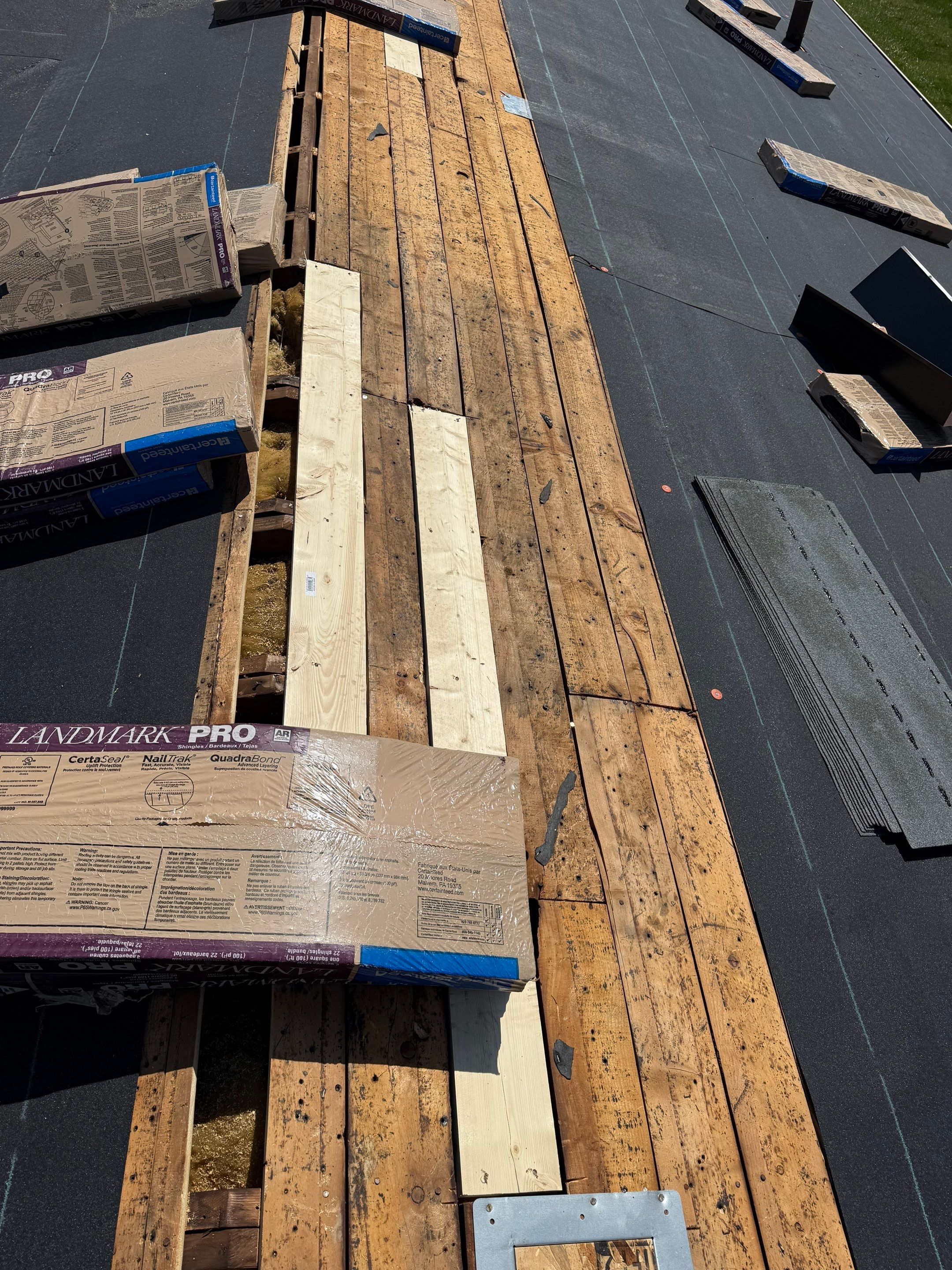 Project in Troy by Eave Roofing