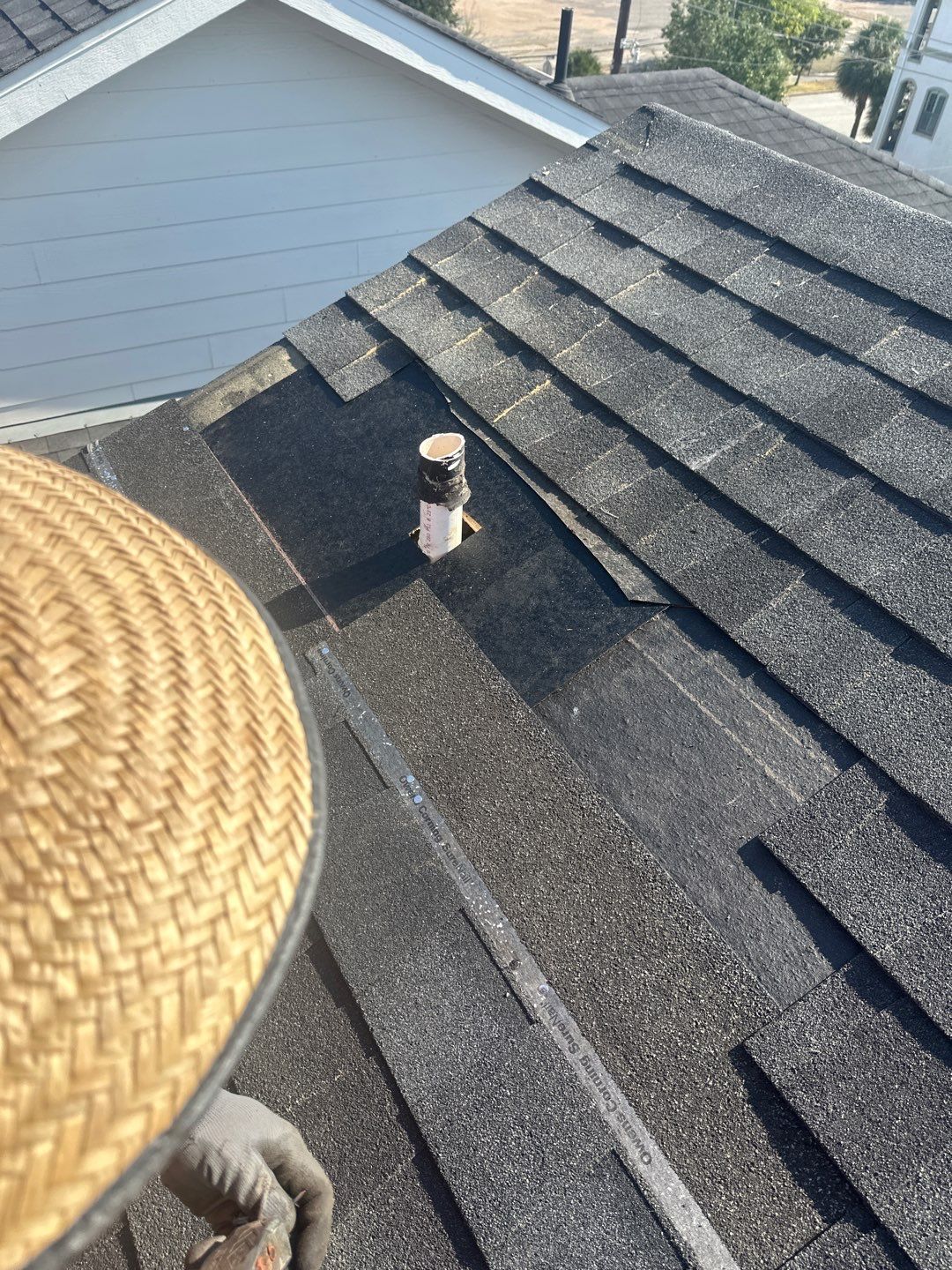 Hail Damage using Owen's Corning Duration (Lifetime) Shingles by Roof Repair Company
