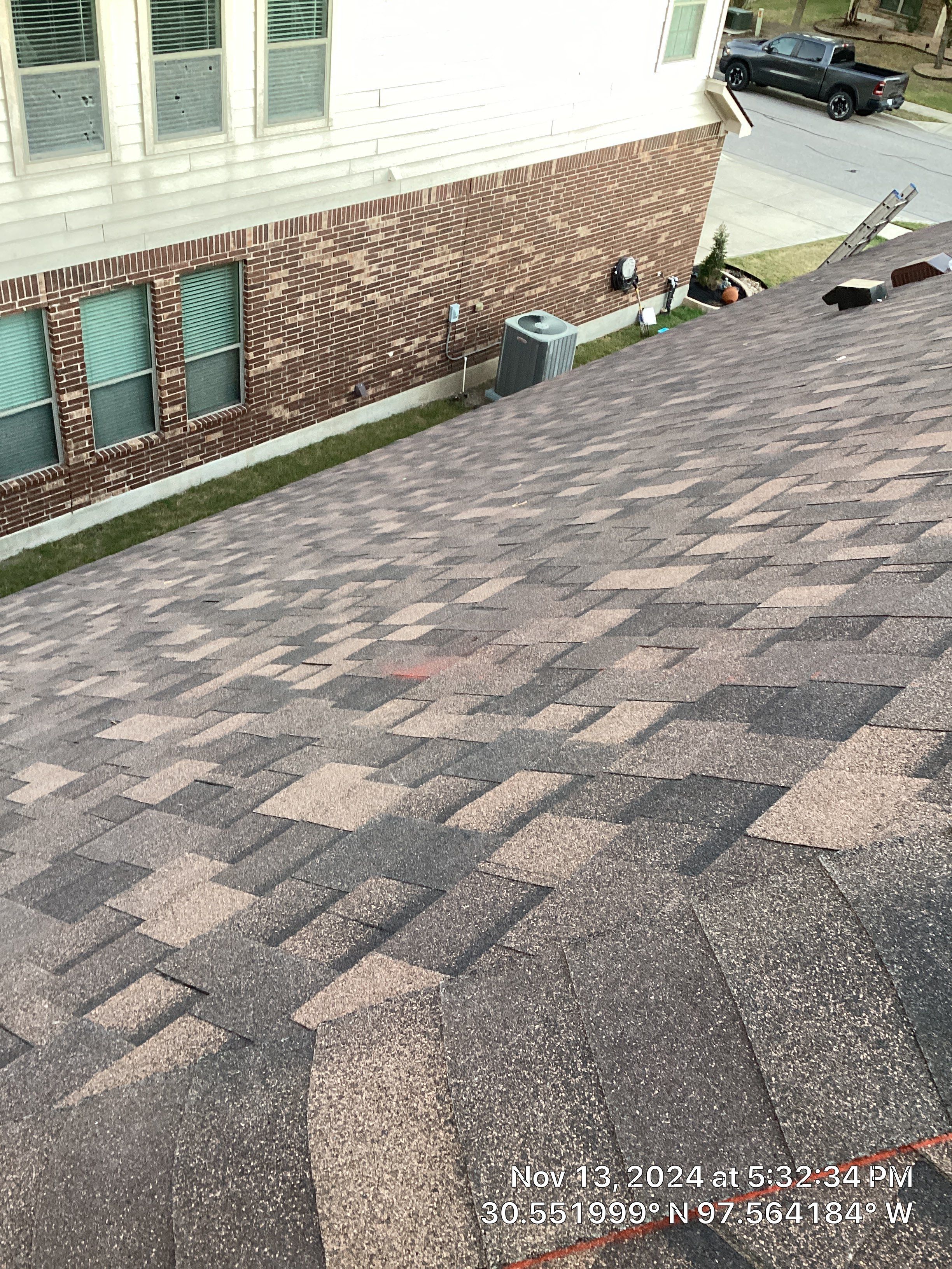Hutto Residential Roofing Replacement with OSB Sheathing and Trim Repair by Caliber Restoration LLC