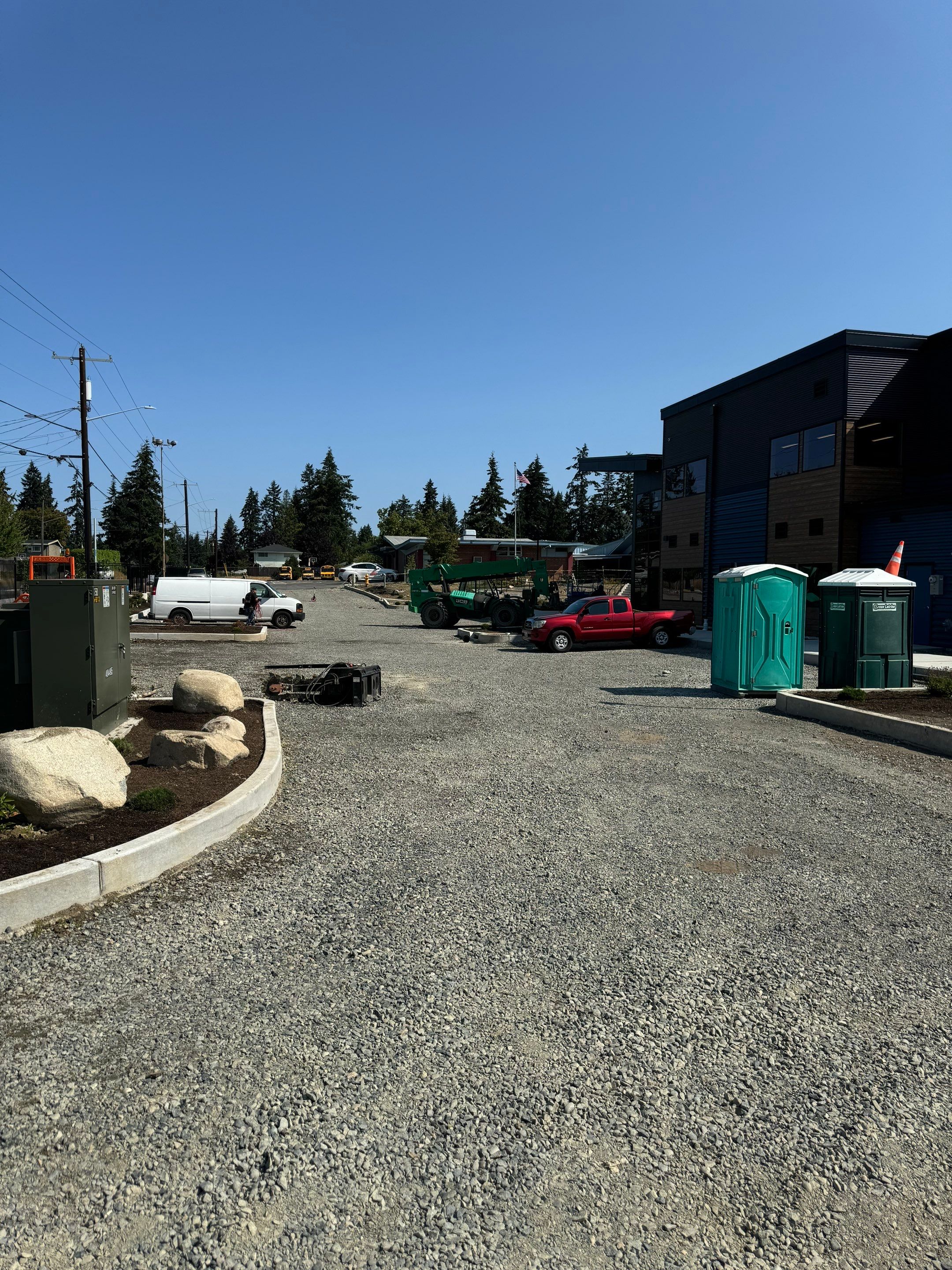 Cedar Park | Christian School Asphalt Parking Lot Repair  by Jireh Asphalt & Concrete Inc 