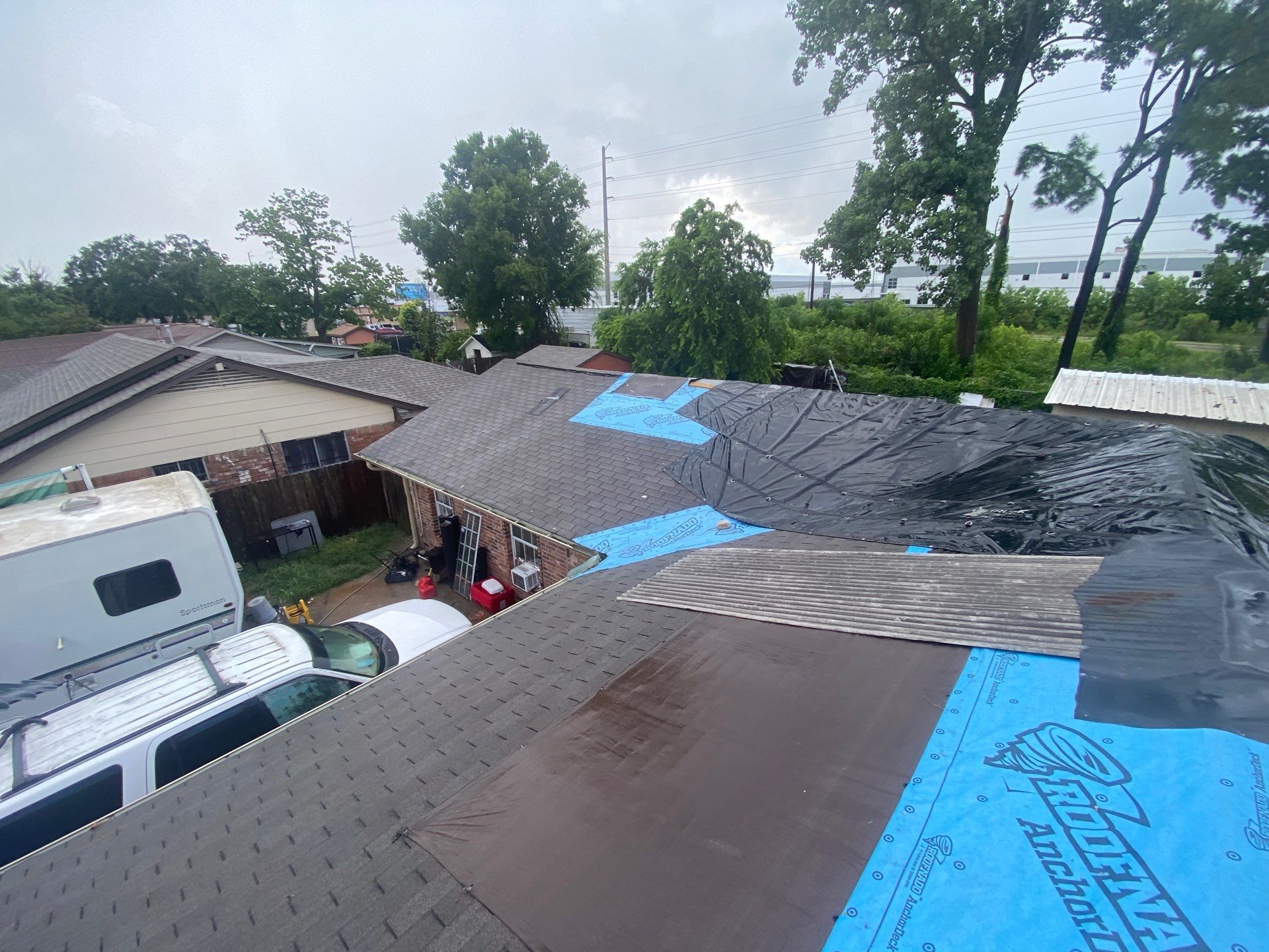 Residential Roofing Repair using Owen's Corning Duration (Lifetime) Shingles by Roof Repair Company