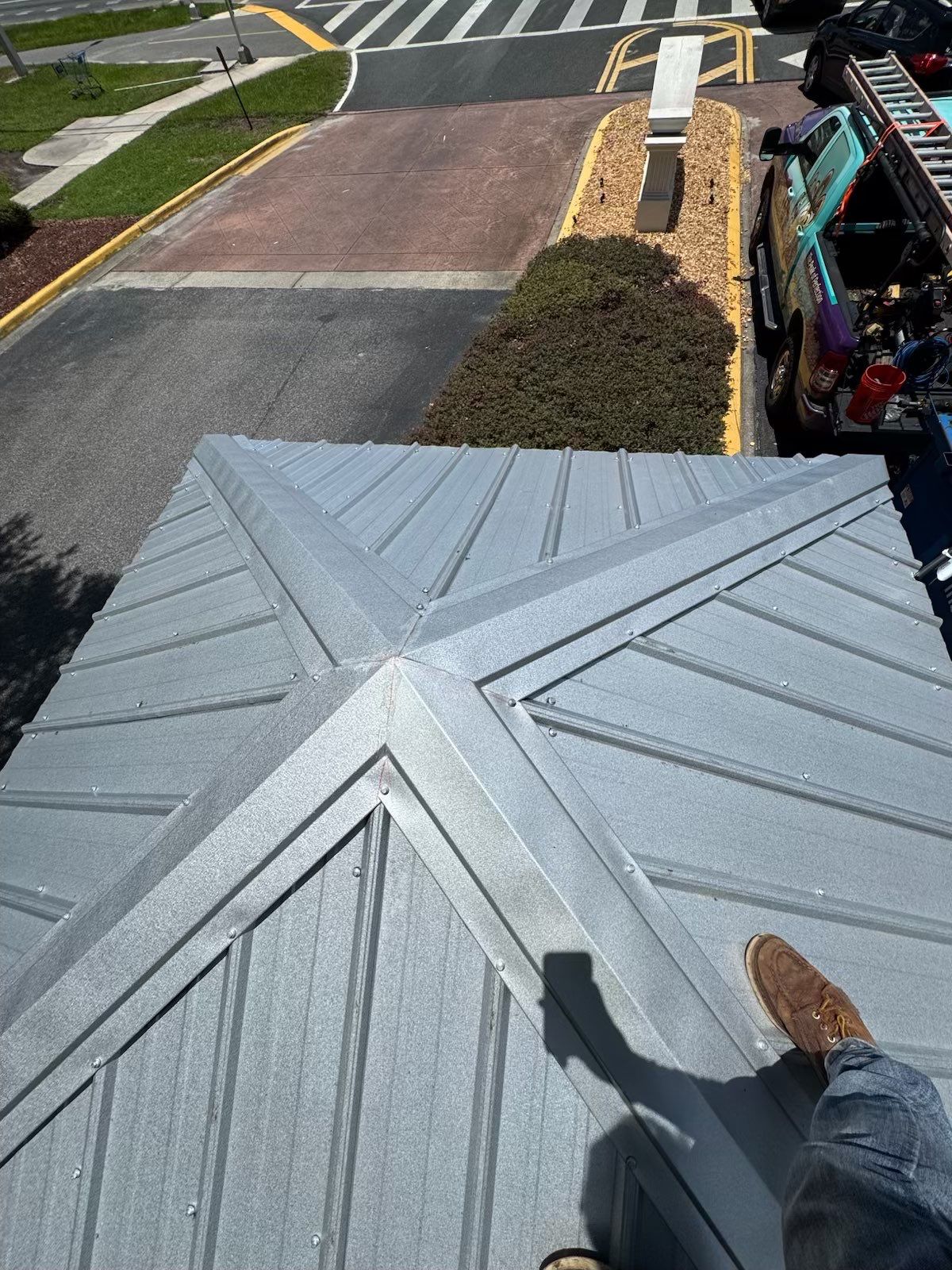 Metal Reroof Replacement Orlando FL by Pinnacle Roofing Group