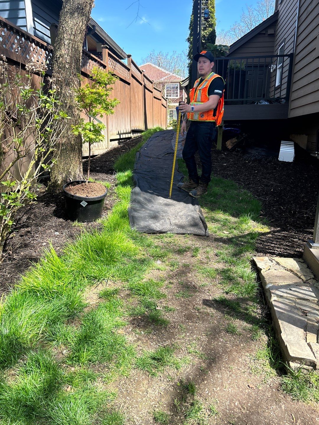 Sean | Concrete Walkway by Jireh Asphalt & Concrete Inc 