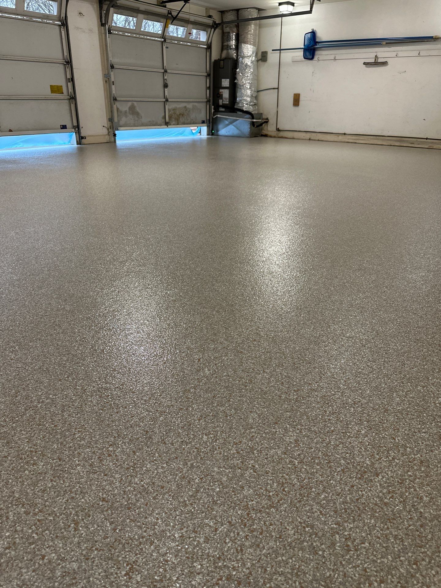 Garage Floor Coating using Palomino by My Garage Floor Guys