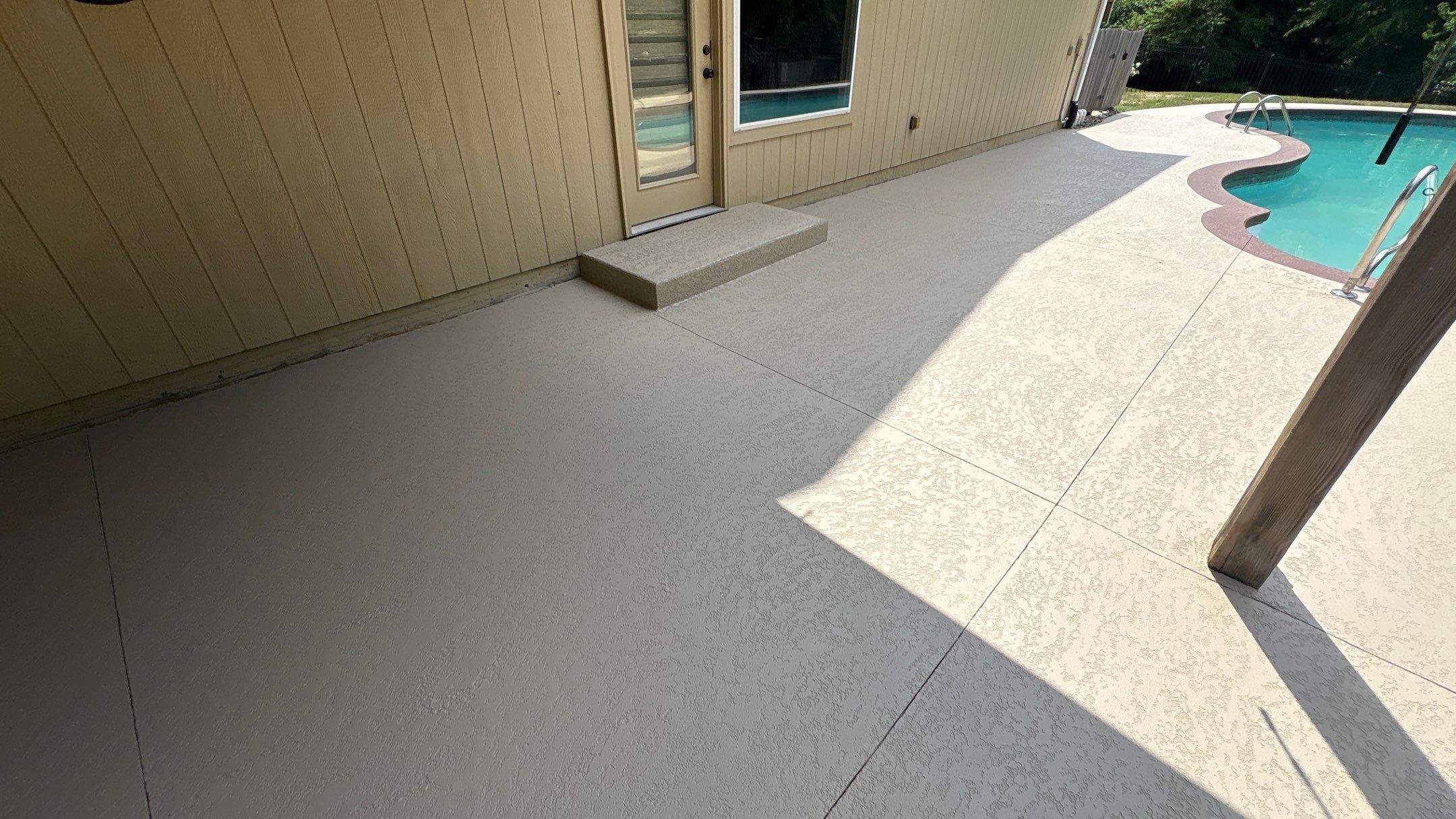 Pool Deck Refresh- Kansas City, MO by Big Red Decorative Concrete, LLC