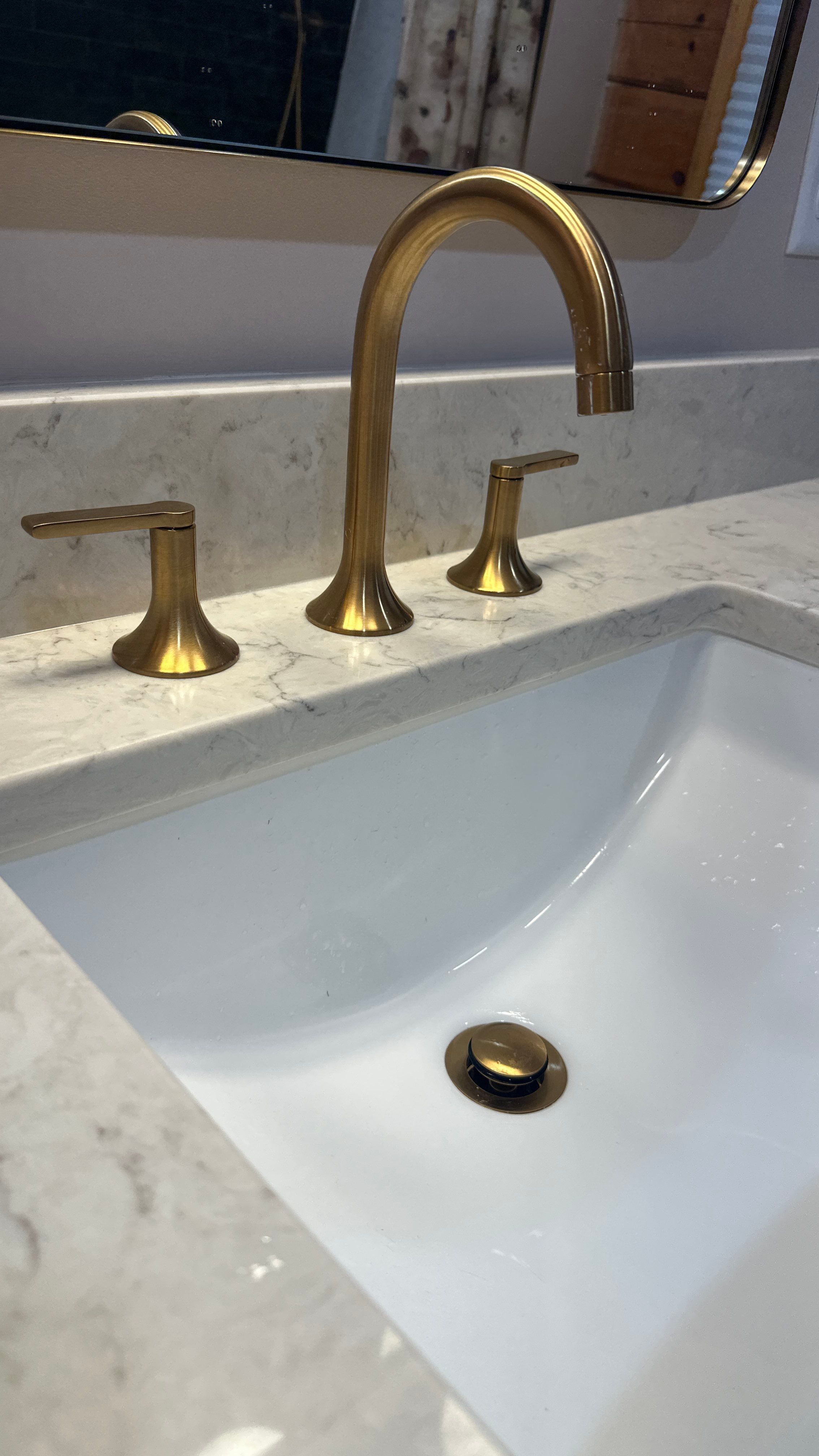 Brandt Double Bathroom Remodel by Integrity Tile and Home LLC