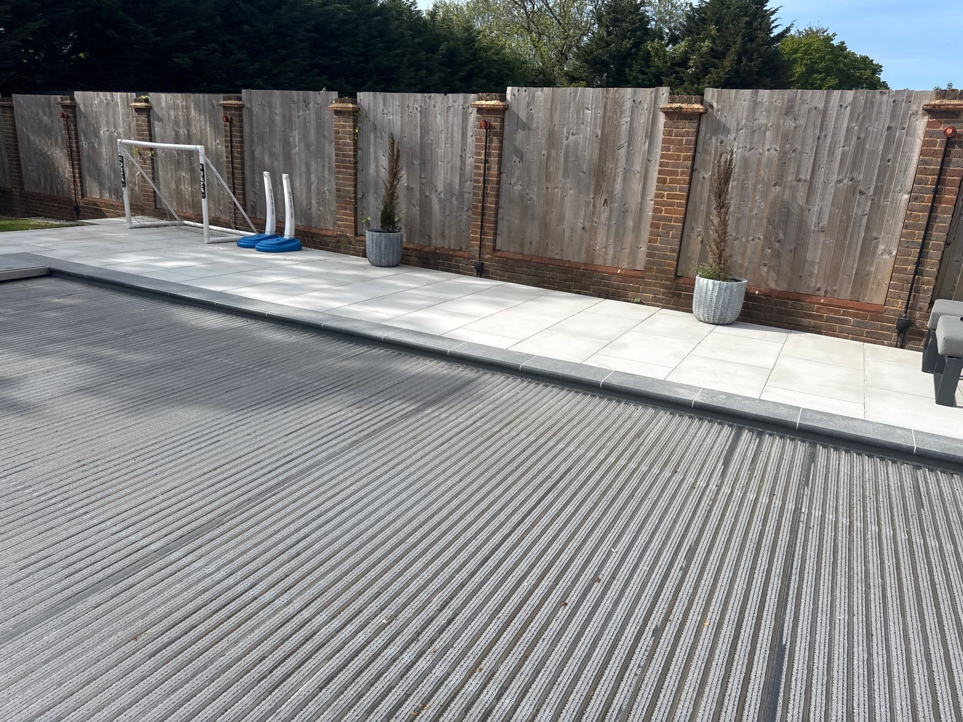 Patio and Pagola clean by Ges Exterior Cleaning ltd