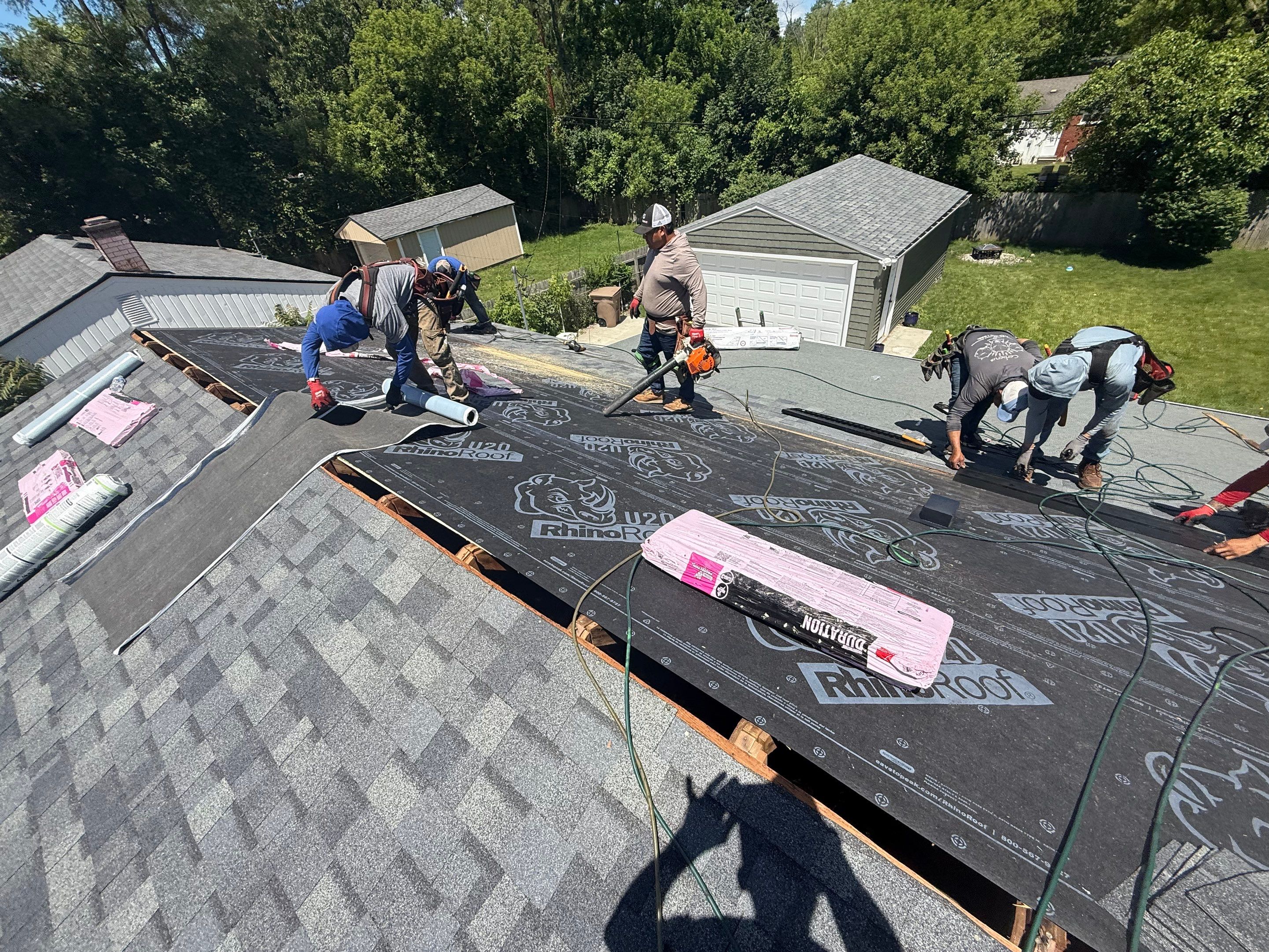 Roof Replacement using Owens Corning Tru Definitions by 180 Contractors