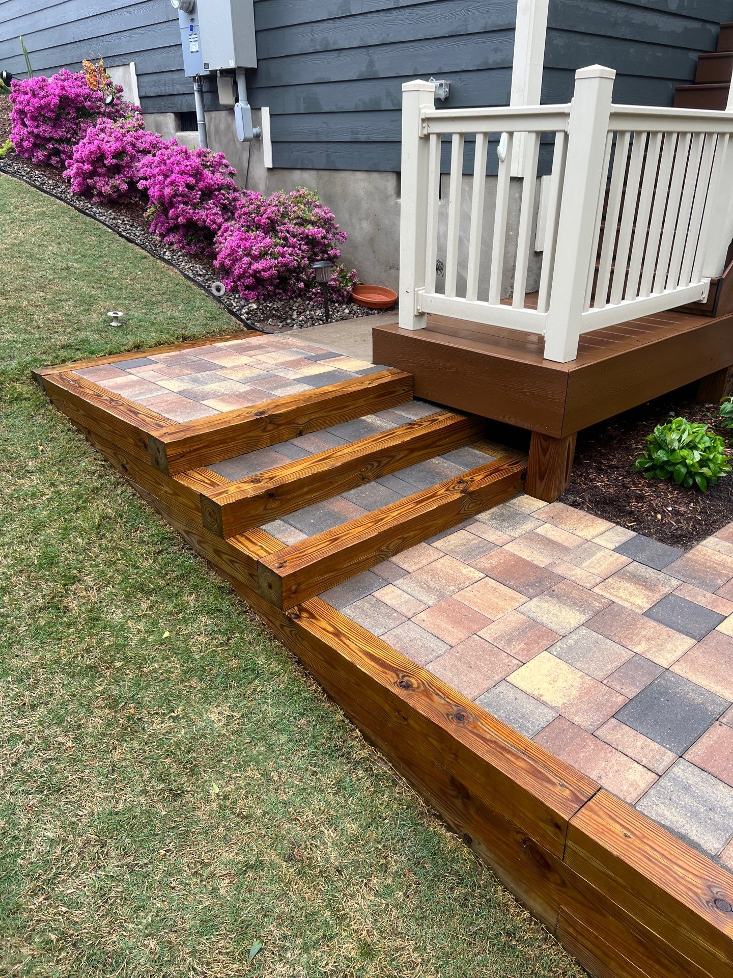 Pavers using Concrete Sealant by DuraSeal
