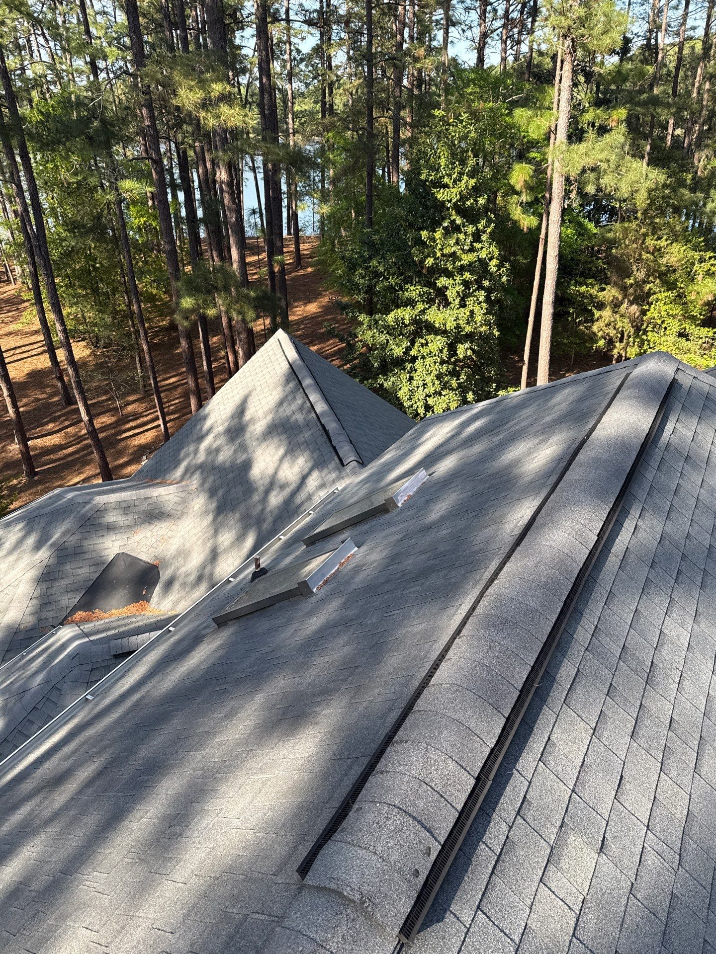 Architectural Shingle Roof Replacement and Skylight Upgrade in Pinehurst by Prepare The Way Roofing