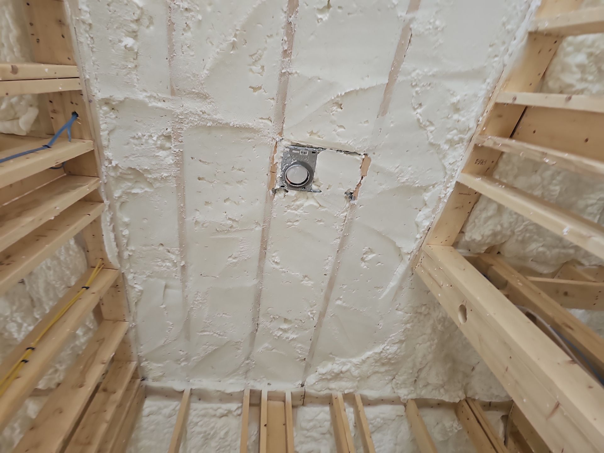 Spray Foam Insulation using open cell spray foam by NYS Foam & Energy