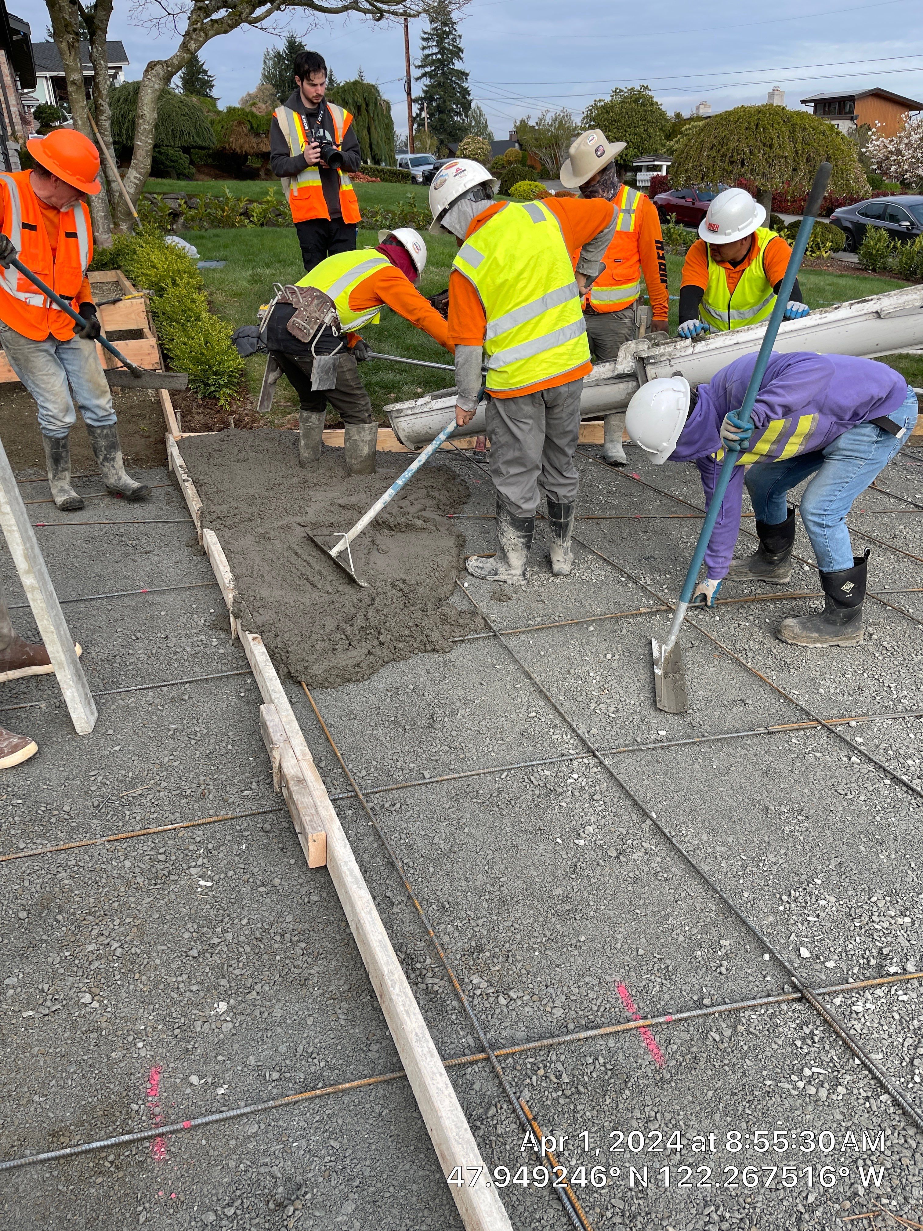 John | Stamped Concrete Driveway Makeover by Jireh Asphalt & Concrete Inc 