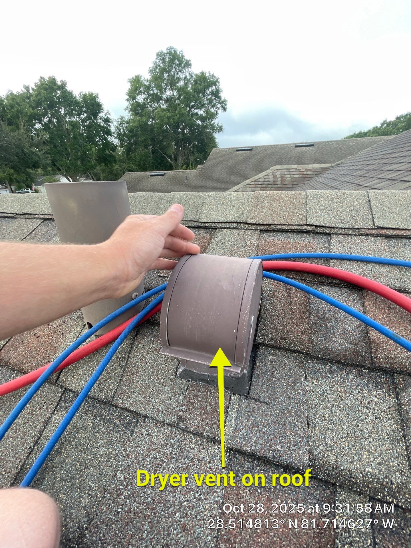 Dryer Vent Cleaning and Dryer Vent Repair in Clermont by Hygienic Air, Inc