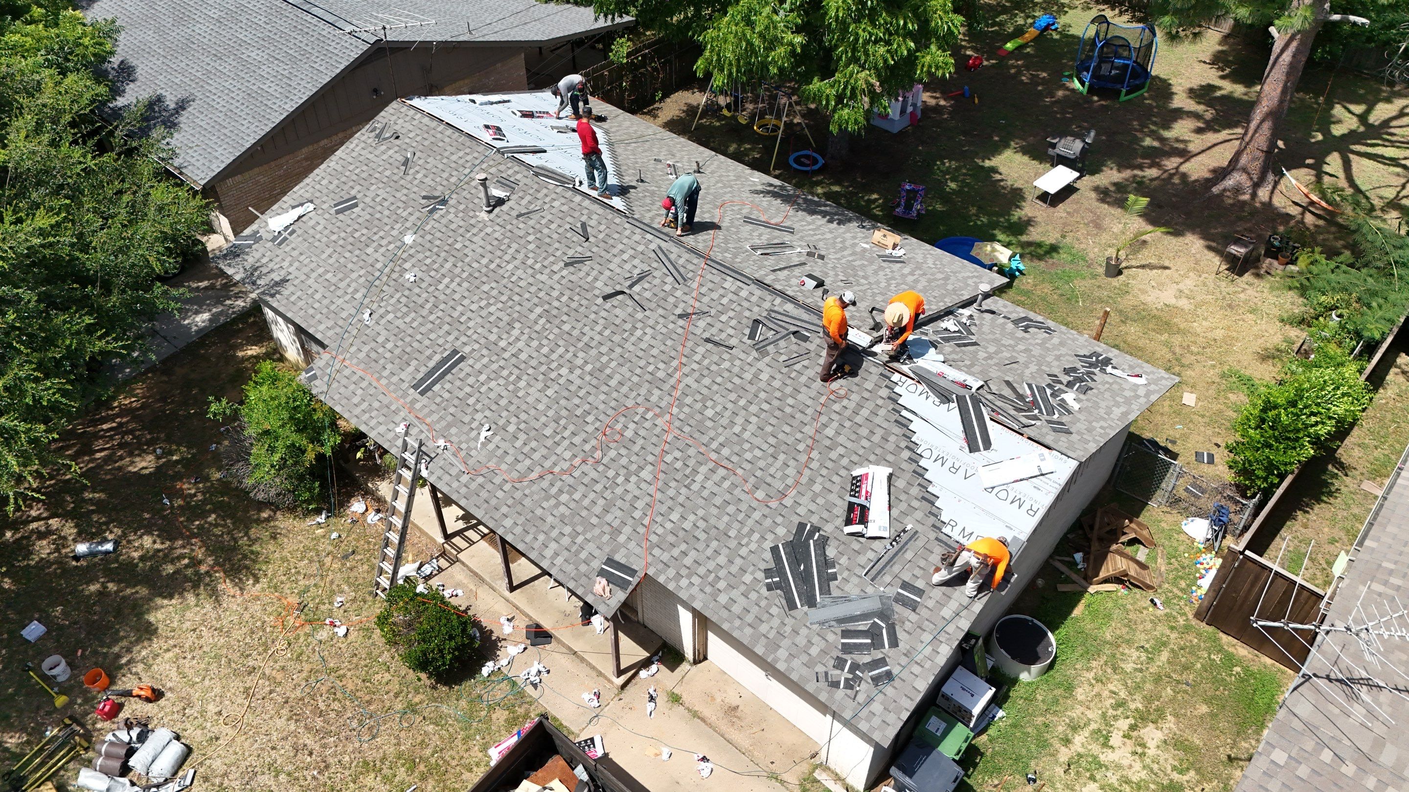 Asphalt Shingle Full Roof Replacement and Re-Decking in Arlington by Armor Roofing | Exteriors
