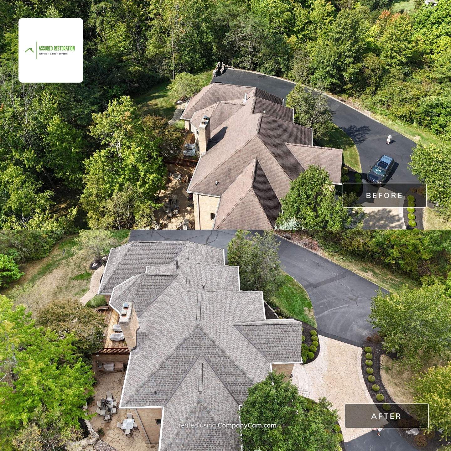 Certainteed Northgate ClimateFlex Weathered Wood by Assured Restoration