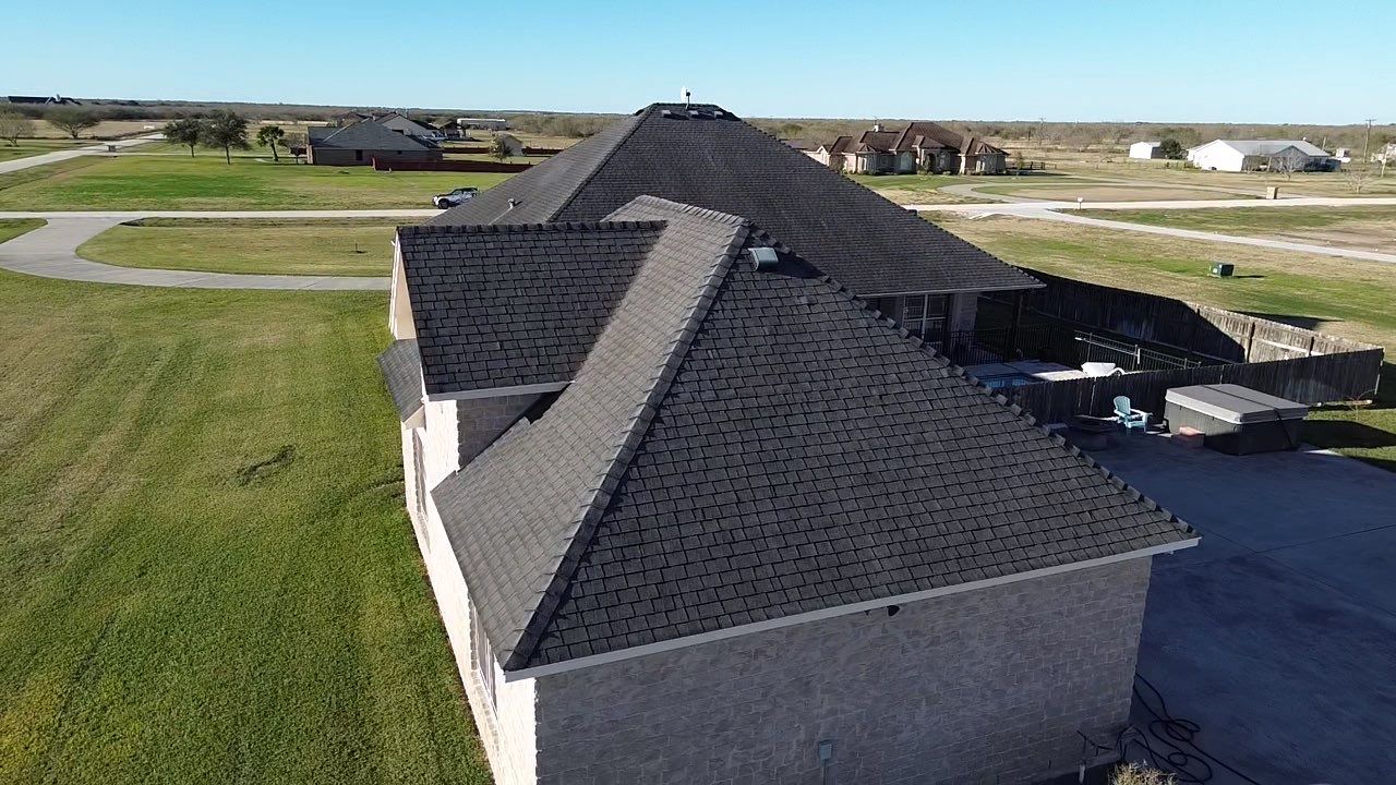 Residential Roofing Installation using GAF HDZ Barkwood by Lighthouse Roofing