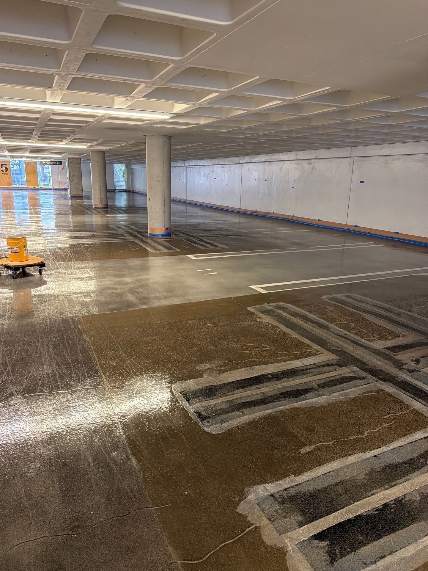 Parking Garage Project in El Segundo by Elite Concrete Restoration 