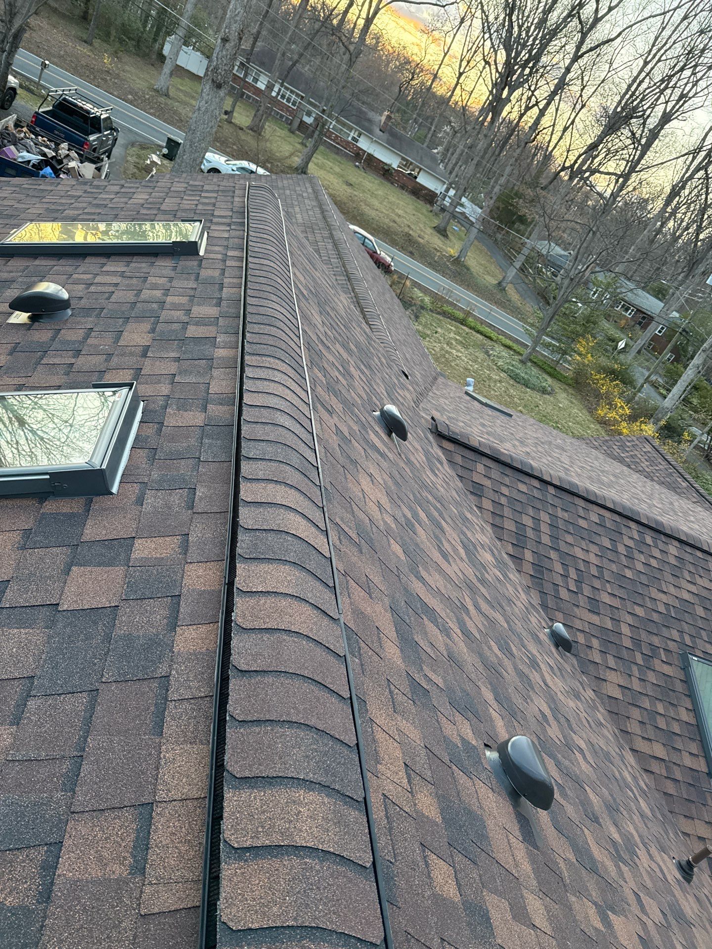 Fairfax: Residential Roof Replacement with CertainTeed Landmark Pro in Max Def Burnt Sienna by RM Banning, Inc.