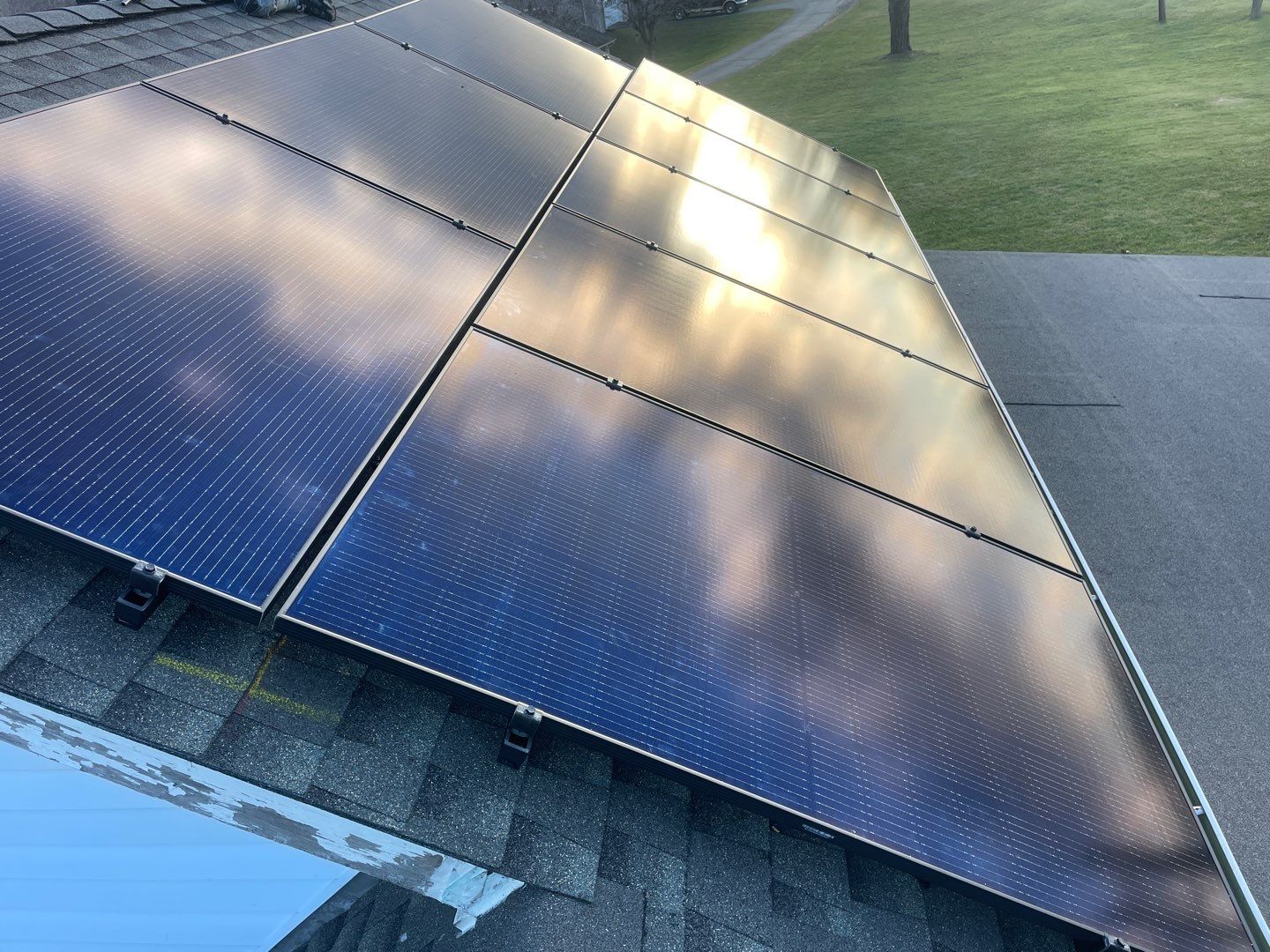Solar Panel Installation on Main home & Garage by Infinity Solar Systems