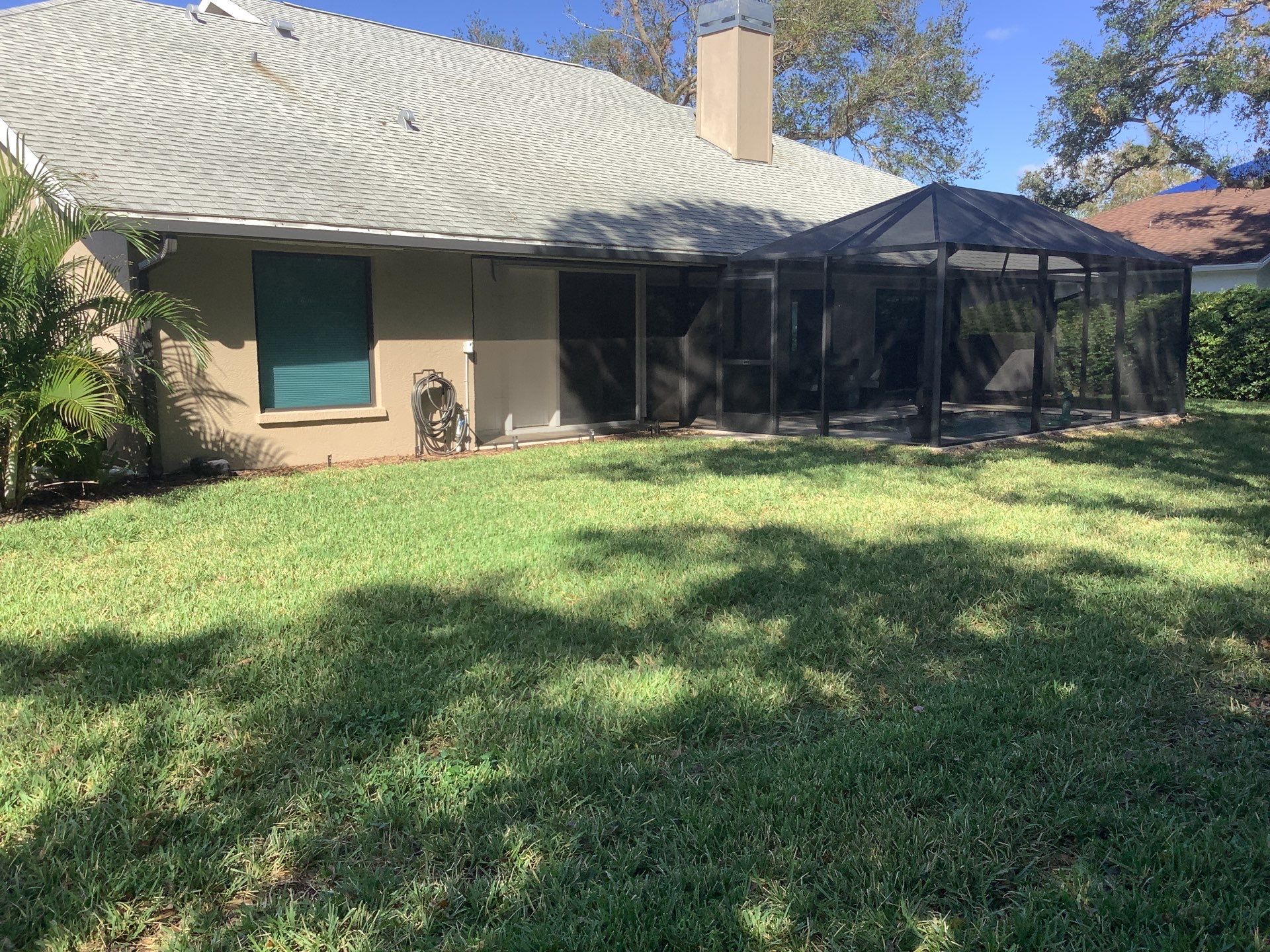 Black Seamless Gutters in Sarasota FL by Gutter Professors